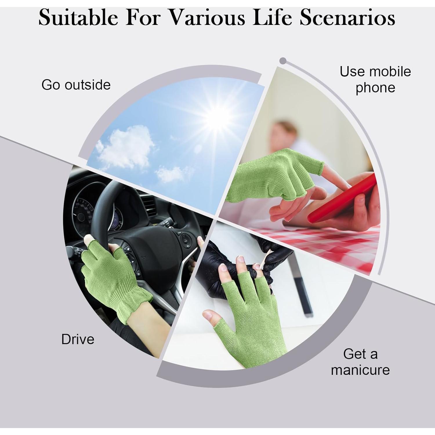 Guantes Hidratantes MIG4U S/M para Manos Secas - 3 Pares