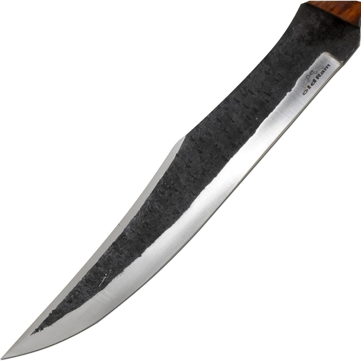 Machete de Caza Old Ram 57.15 cm Acero al Carbono 1075