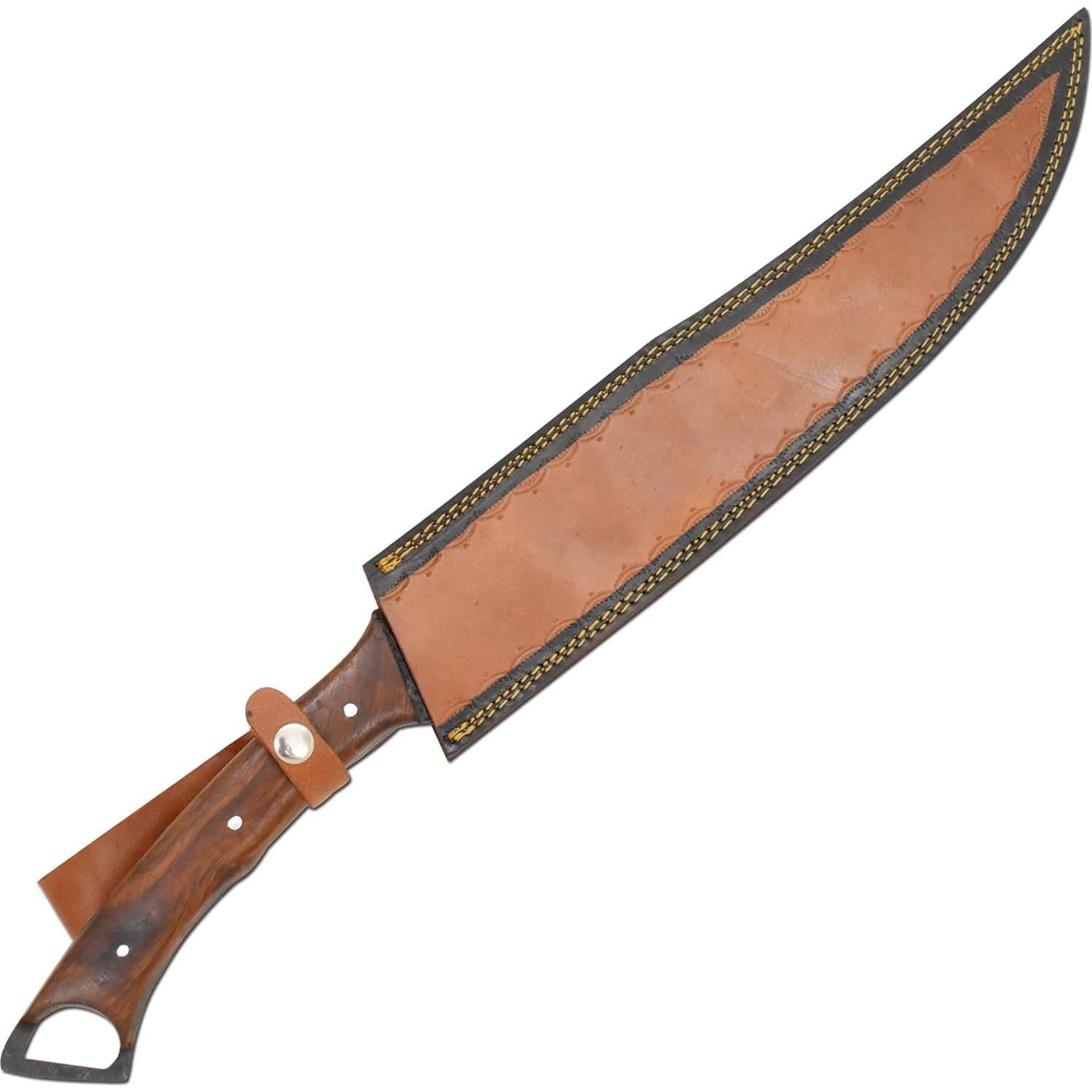 Machete de Caza Old Ram 57.15 cm Acero al Carbono 1075