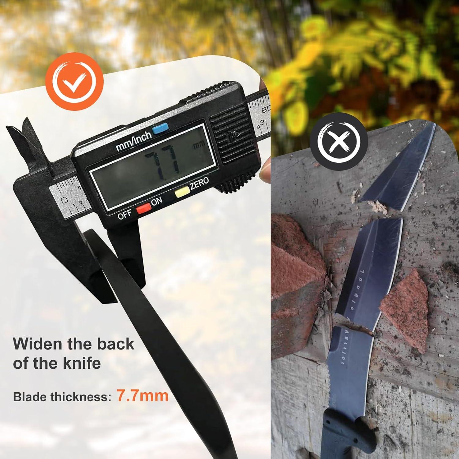 Machete de Uso Pesado JAOTREL con Mango de Madera 40.74cm