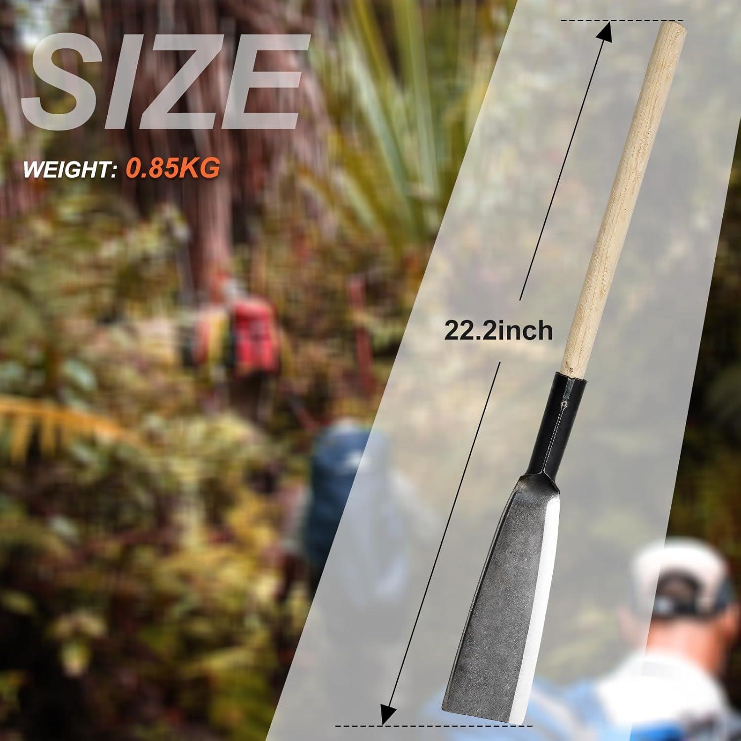 Machete de Uso Pesado JAOTREL con Mango de Madera 40.74cm