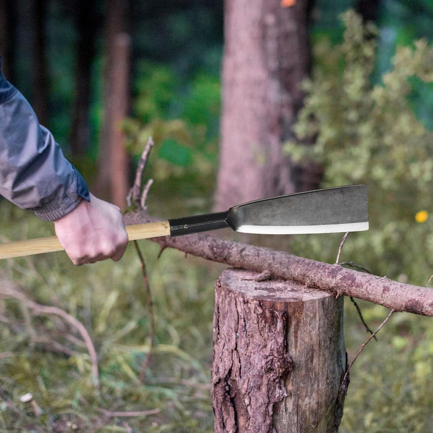 Machete de Uso Pesado JAOTREL con Mango de Madera 40.74cm