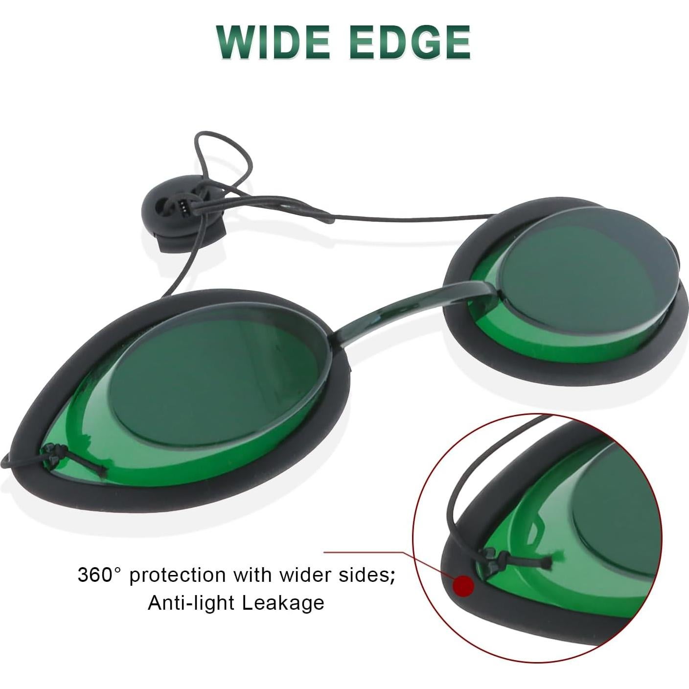 Gafas de Protección MCWlaser para Tratamientos IPL y Láser