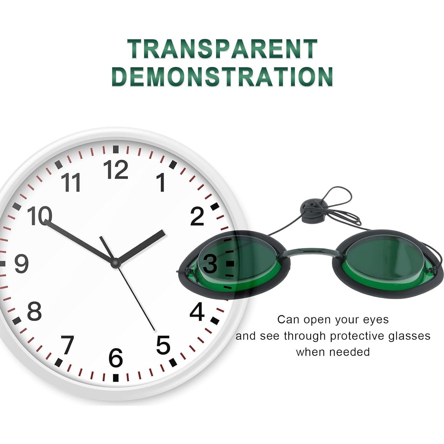 Gafas de Protección MCWlaser para Tratamientos IPL y Láser