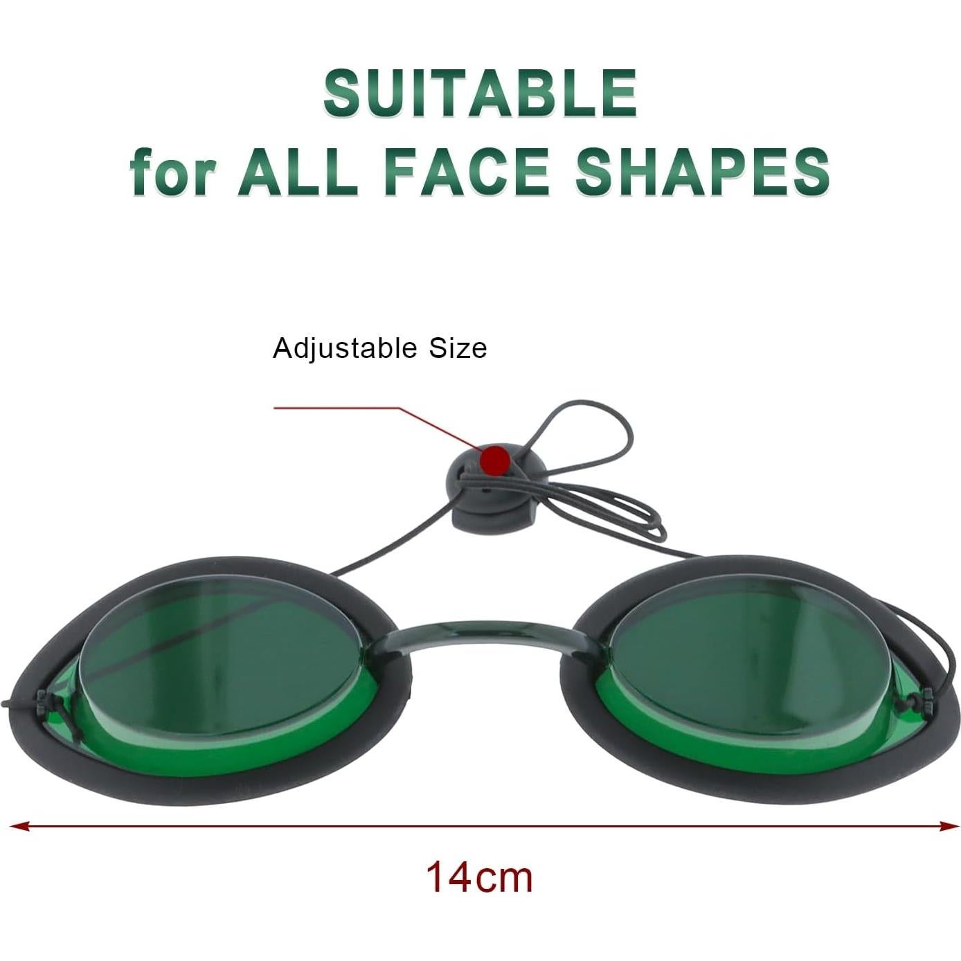 Gafas de Protección MCWlaser para Tratamientos IPL y Láser