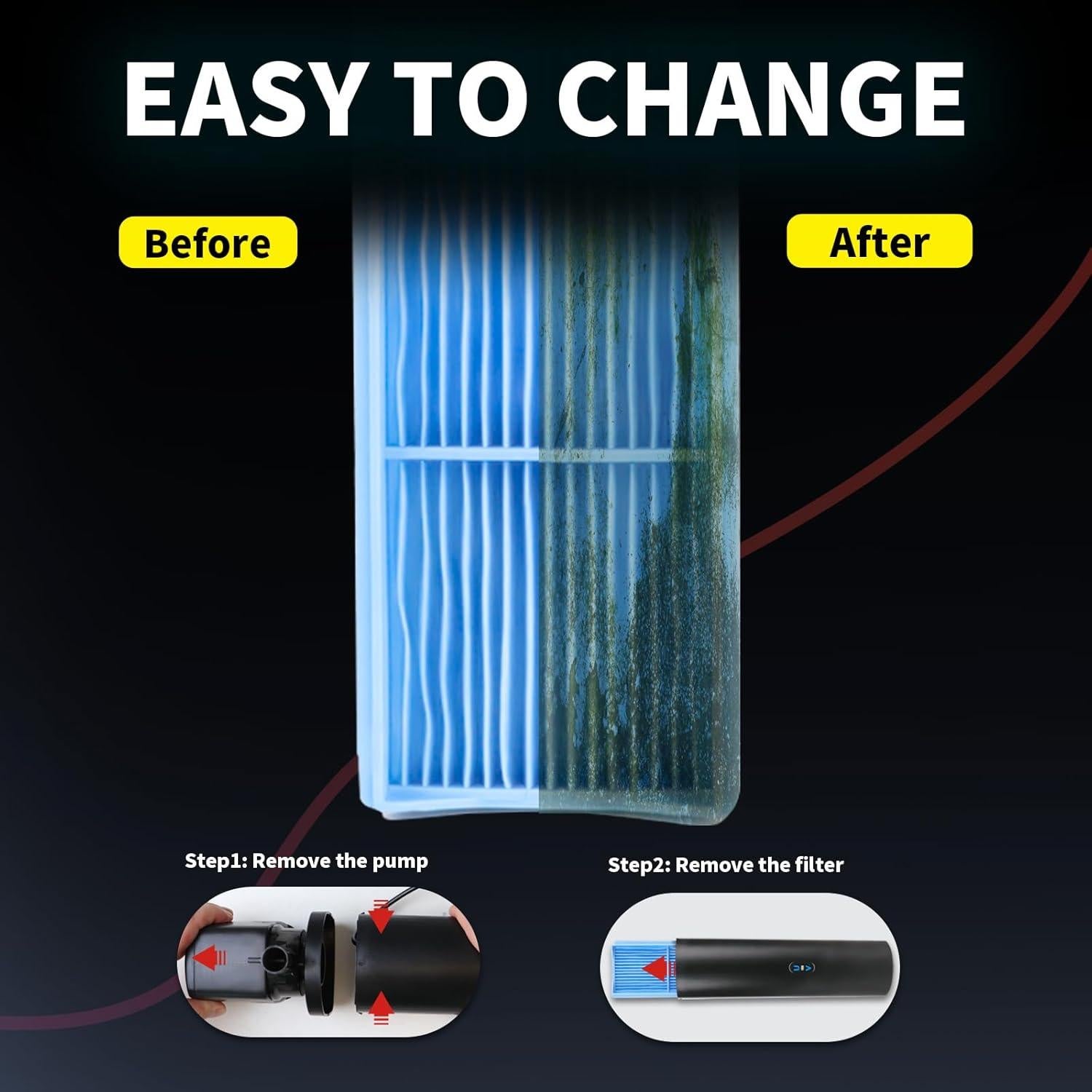 Filtro de piscina Coospider P10F 600L/h con luz UV