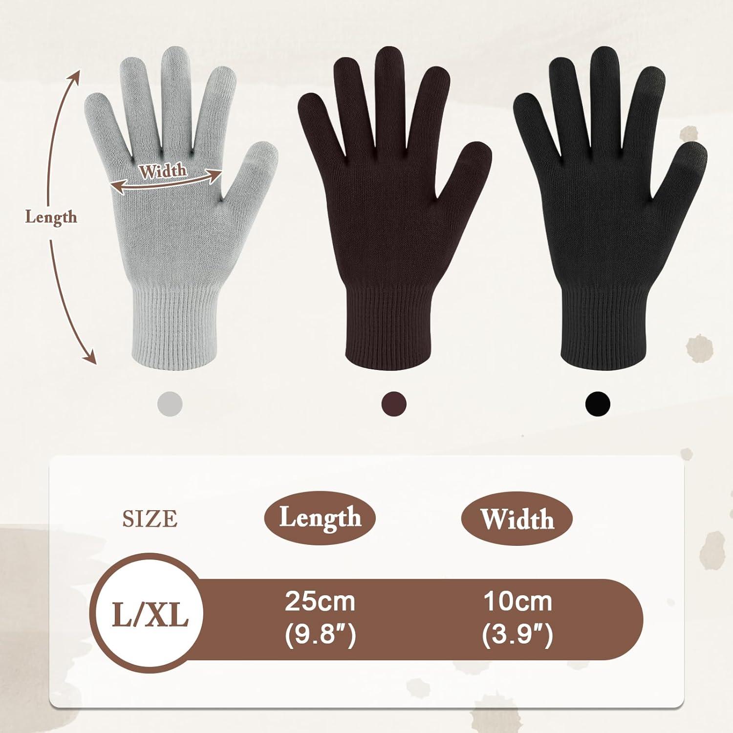 Guantes Hidratantes MIG4U XL para Manos Secas 3 Pares