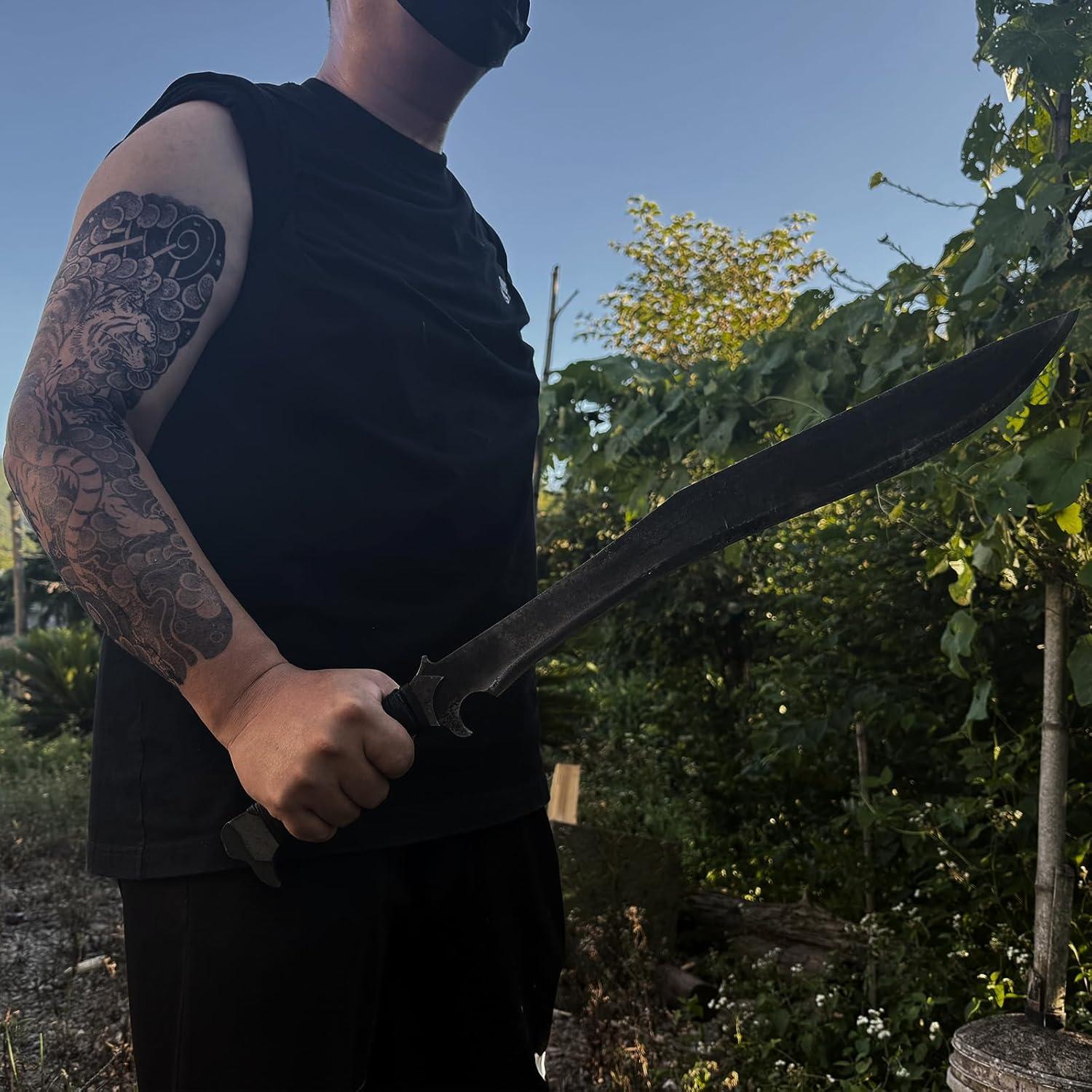 Machete FunrBolt-kt XEL-076 de Acero Alto Manganeso 65 cm