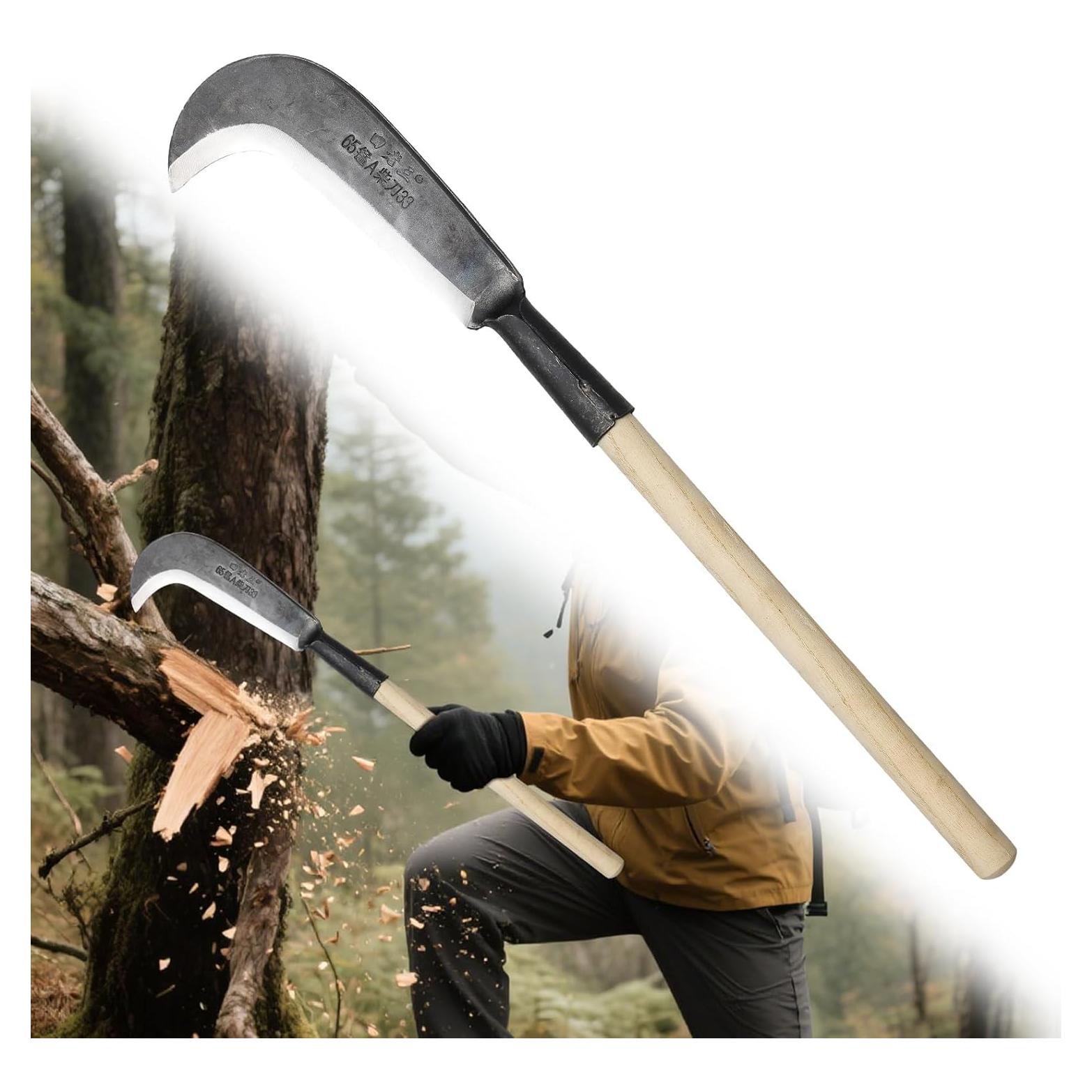 Machete de Jardín Daneried 22.86 cm Acero Carbono Mango Madera