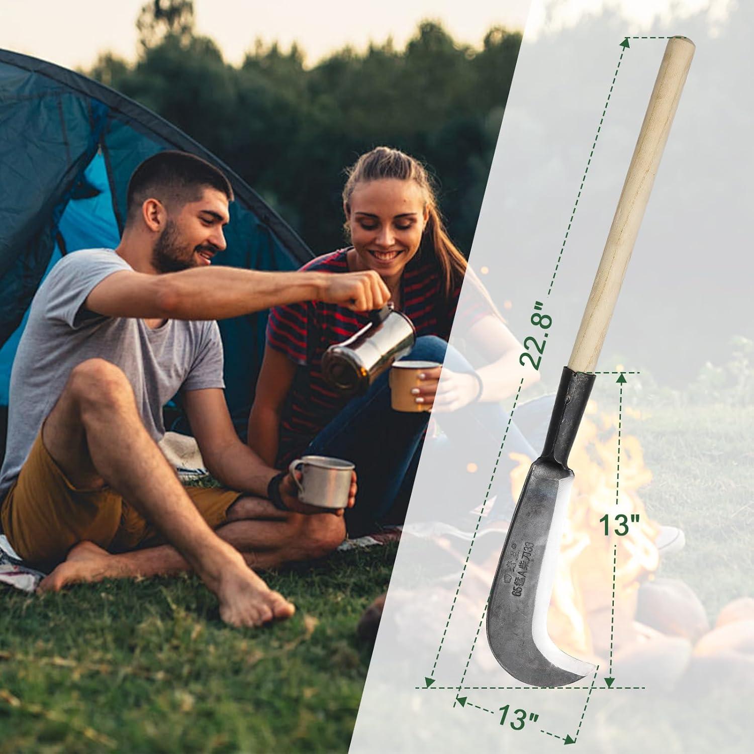 Machete de Jardín Daneried 22.86 cm Acero Carbono Mango Madera