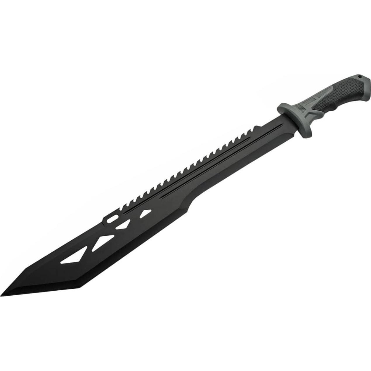 Machete de Caza Genérico 63.5 cm Acero Inoxidable con Mango de Goma