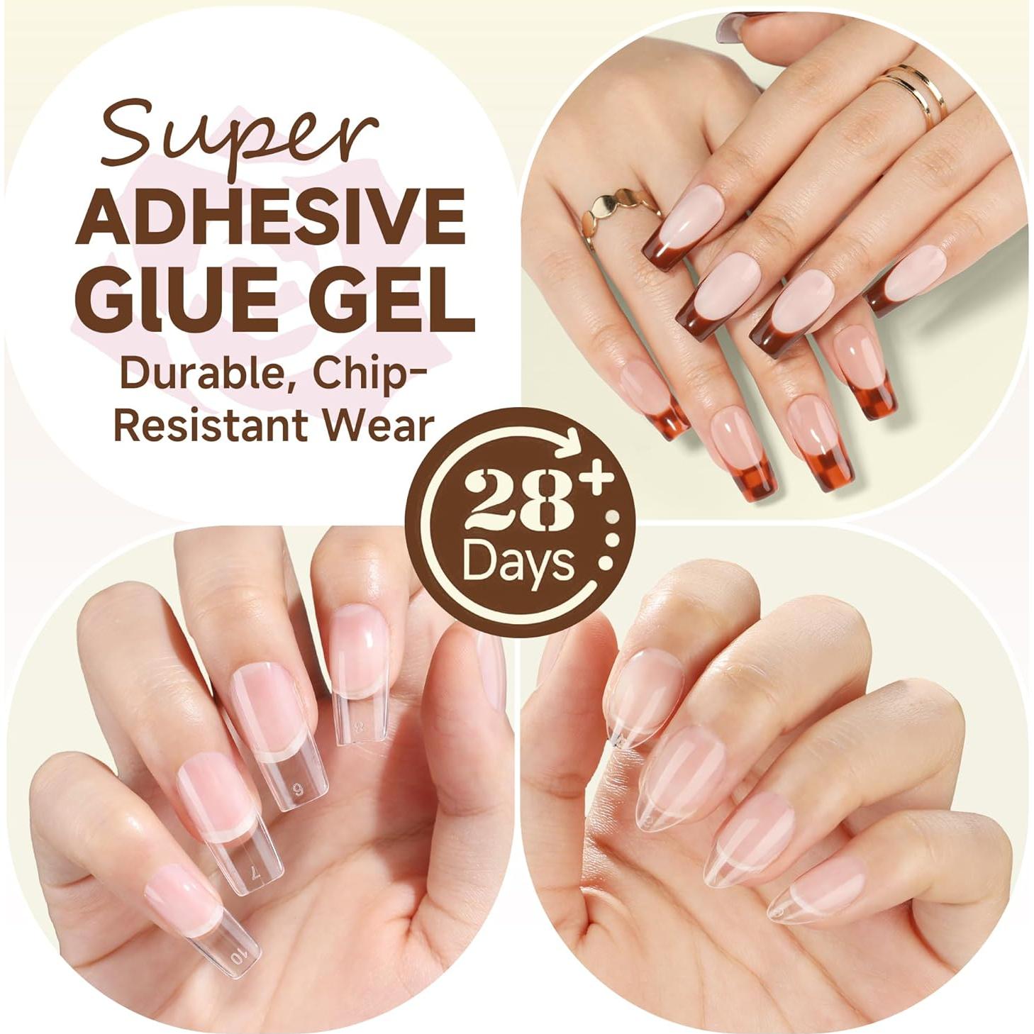 Pegamento para Uñas de Gel UNA GELLA 15ml Ultra Fuerte