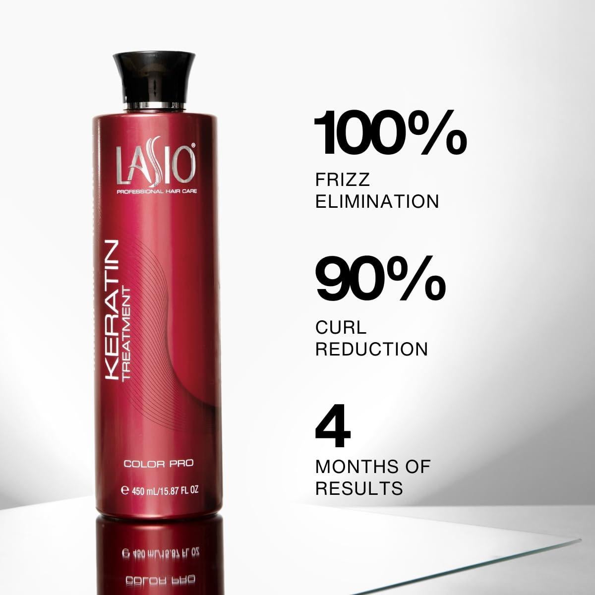 Tratamiento de Queratina Color Pro Lasio 1000ml - Libre de Frizz