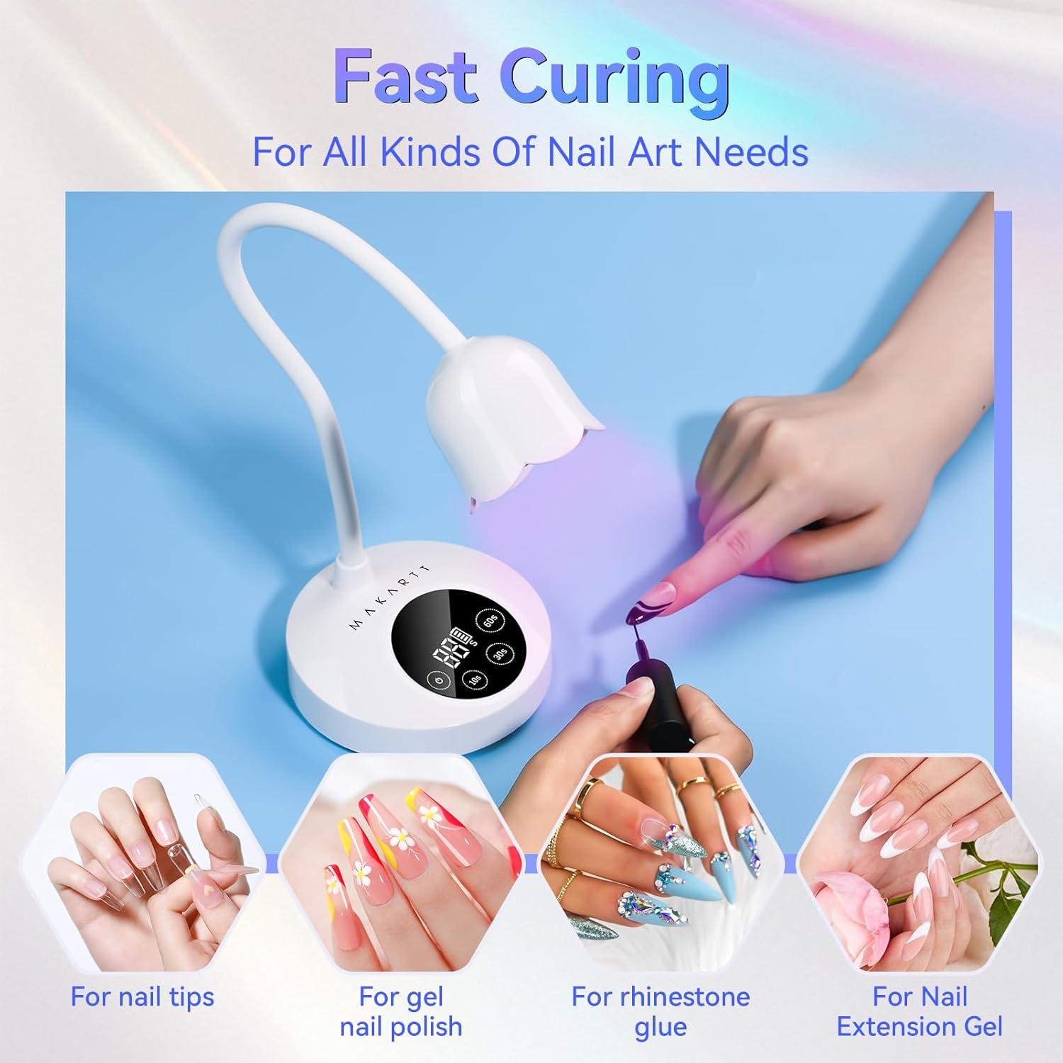 Lámpara UV Makartt 30W Recargable con Sensor Automático