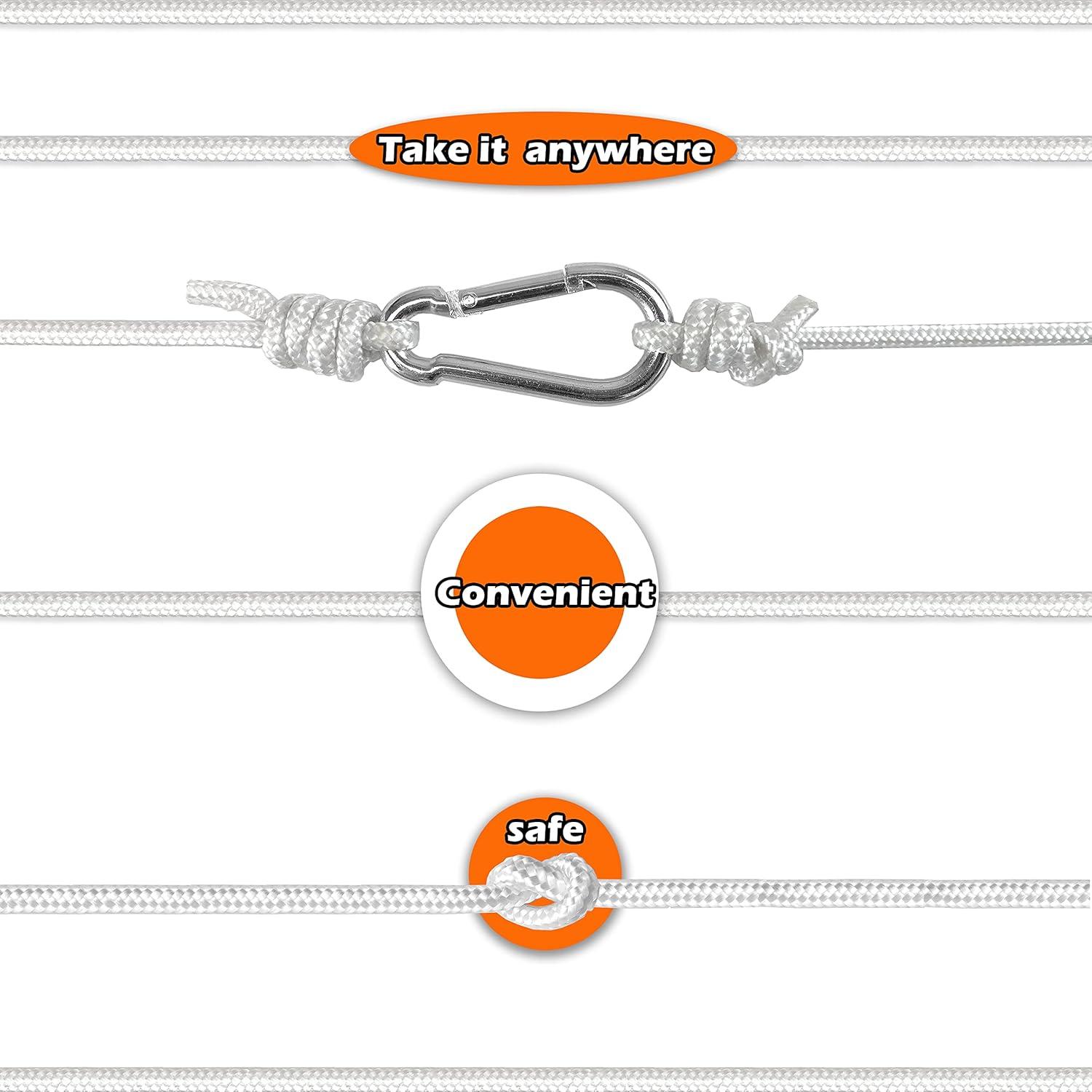 Cuerda Polipropileno Trenzada Wellmax 30,48 m Resistente UV