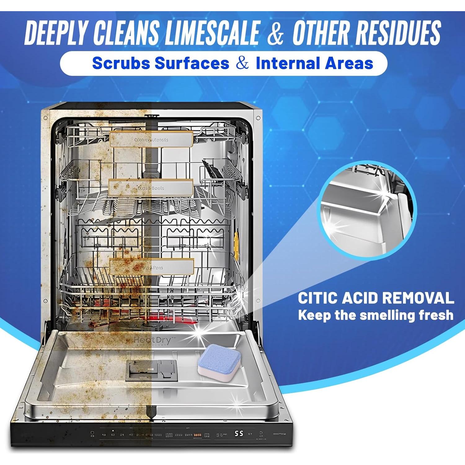 Tabletas Limpiadoras BUBCLEAN para Lavavajillas - 24 Unidades