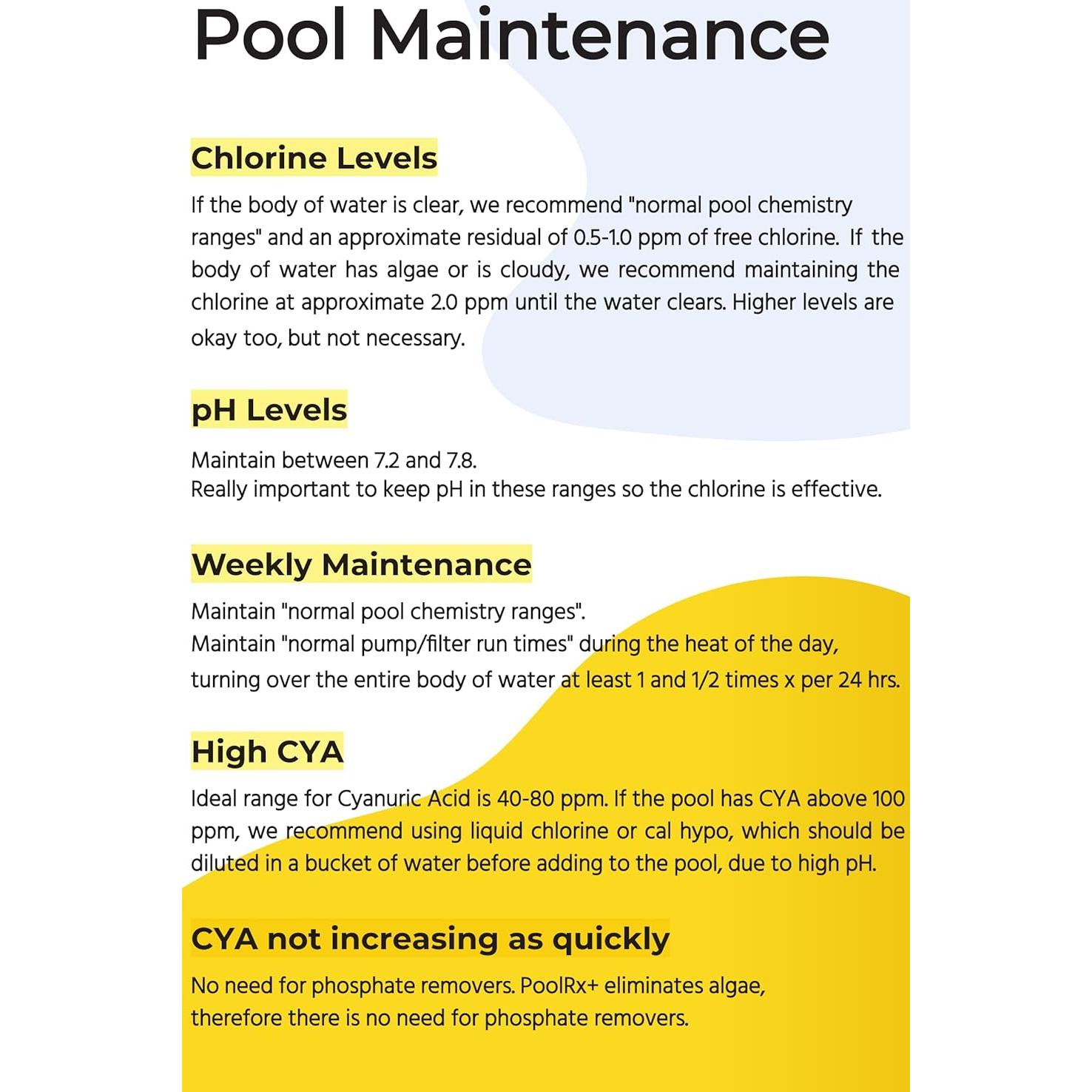 Unidad de piscina PoolRX+ 20k-30k litros - Control de algas