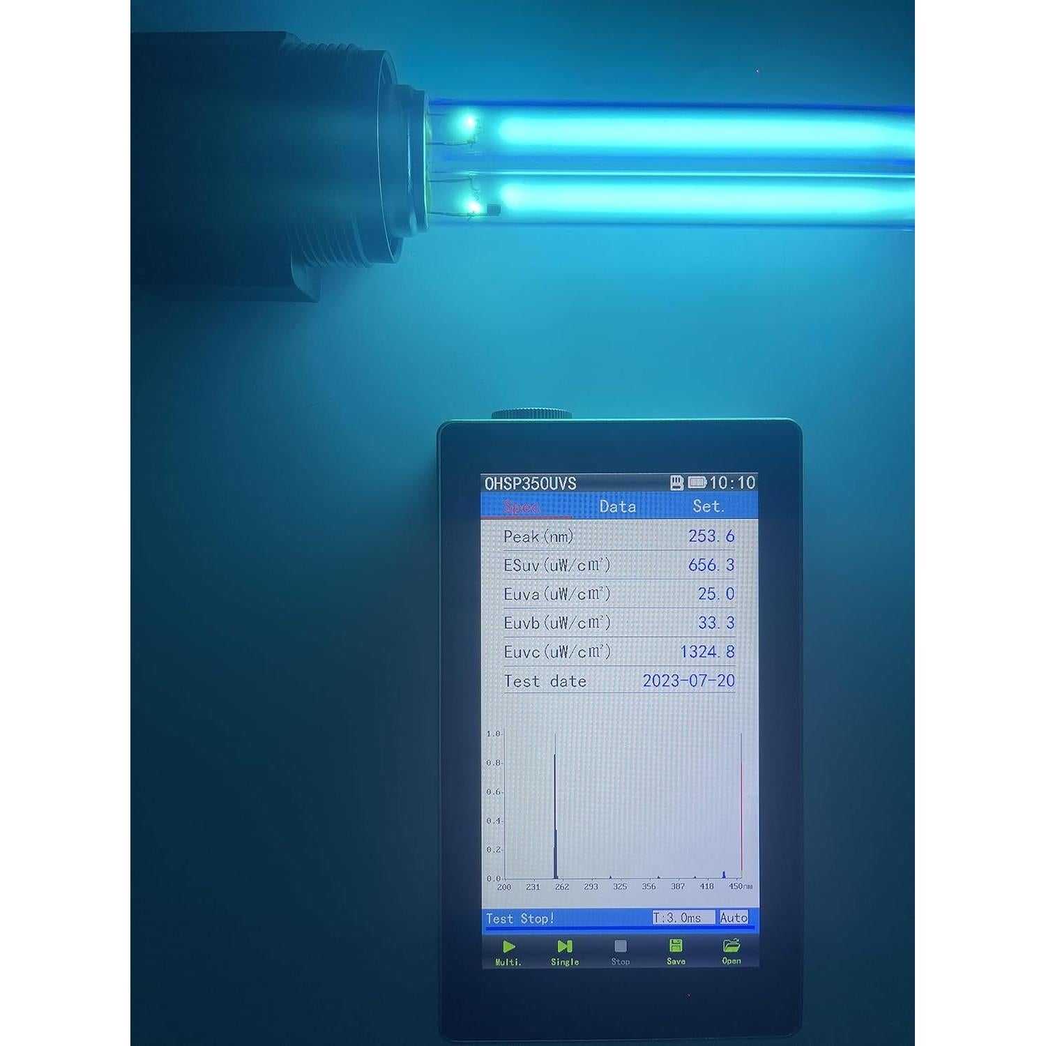 Paquete de 2 bombillas UV-C 13W G23 para estanque Coospider