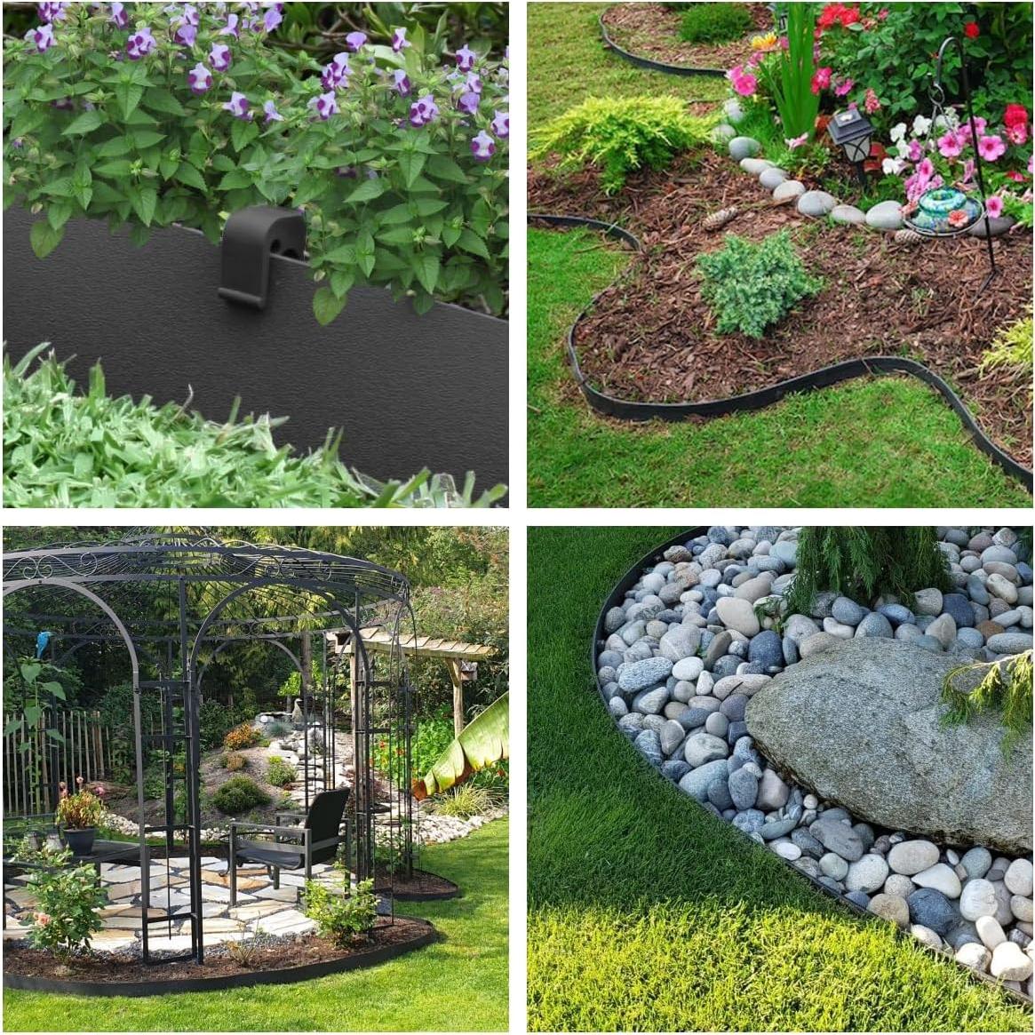 Borde de Jardín ANLEOLIFE 60 pies Flexible Anti-UV