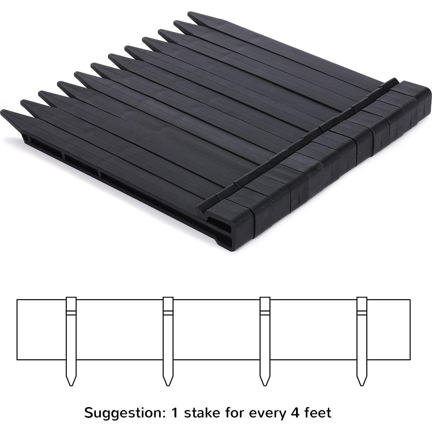 Borde de Jardín ANLEOLIFE 60 pies Flexible Anti-UV