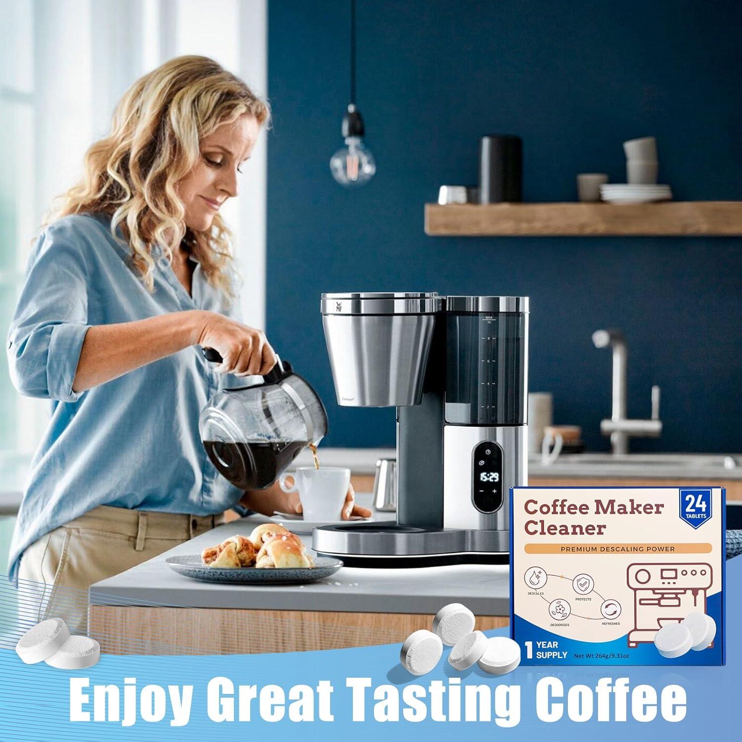 Tabletas Desincrustantes DERDUFT para Cafeteras - 24 Unidades