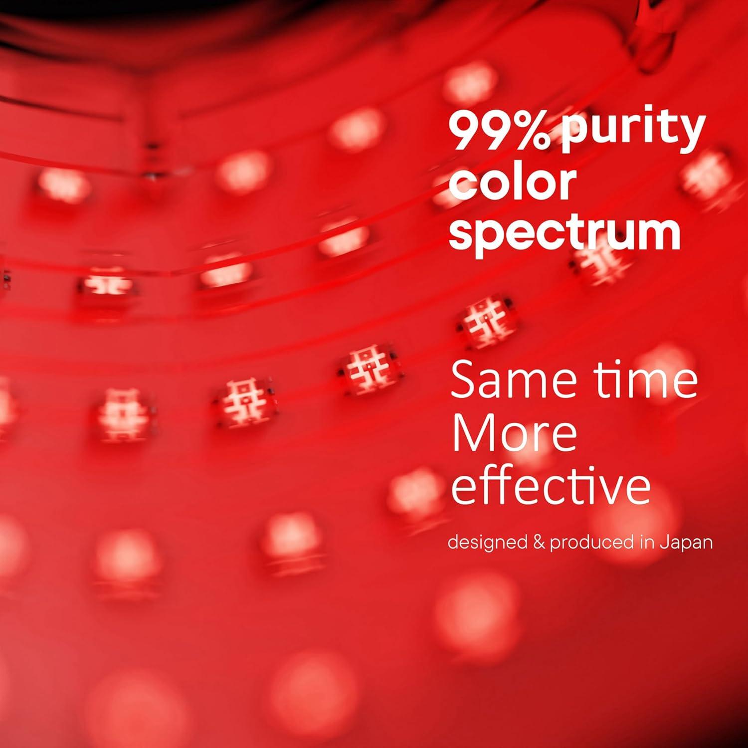 Máscara Facial LED Aphrona | Terapia Luz Roja y Azul