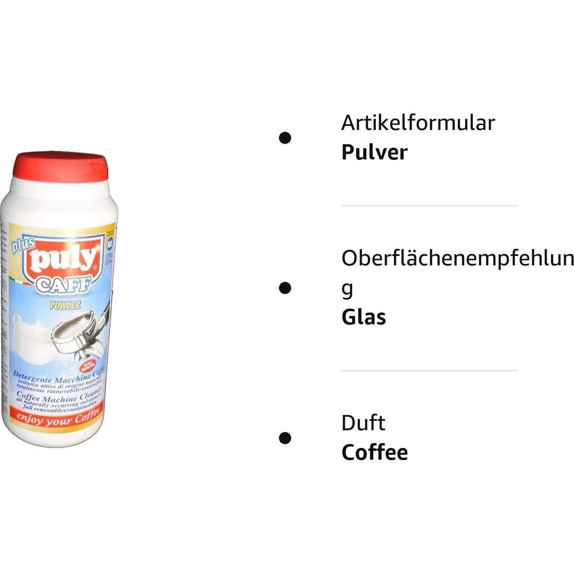 Limpiador en Polvo para Máquina de Espresso Puly Caff 900g