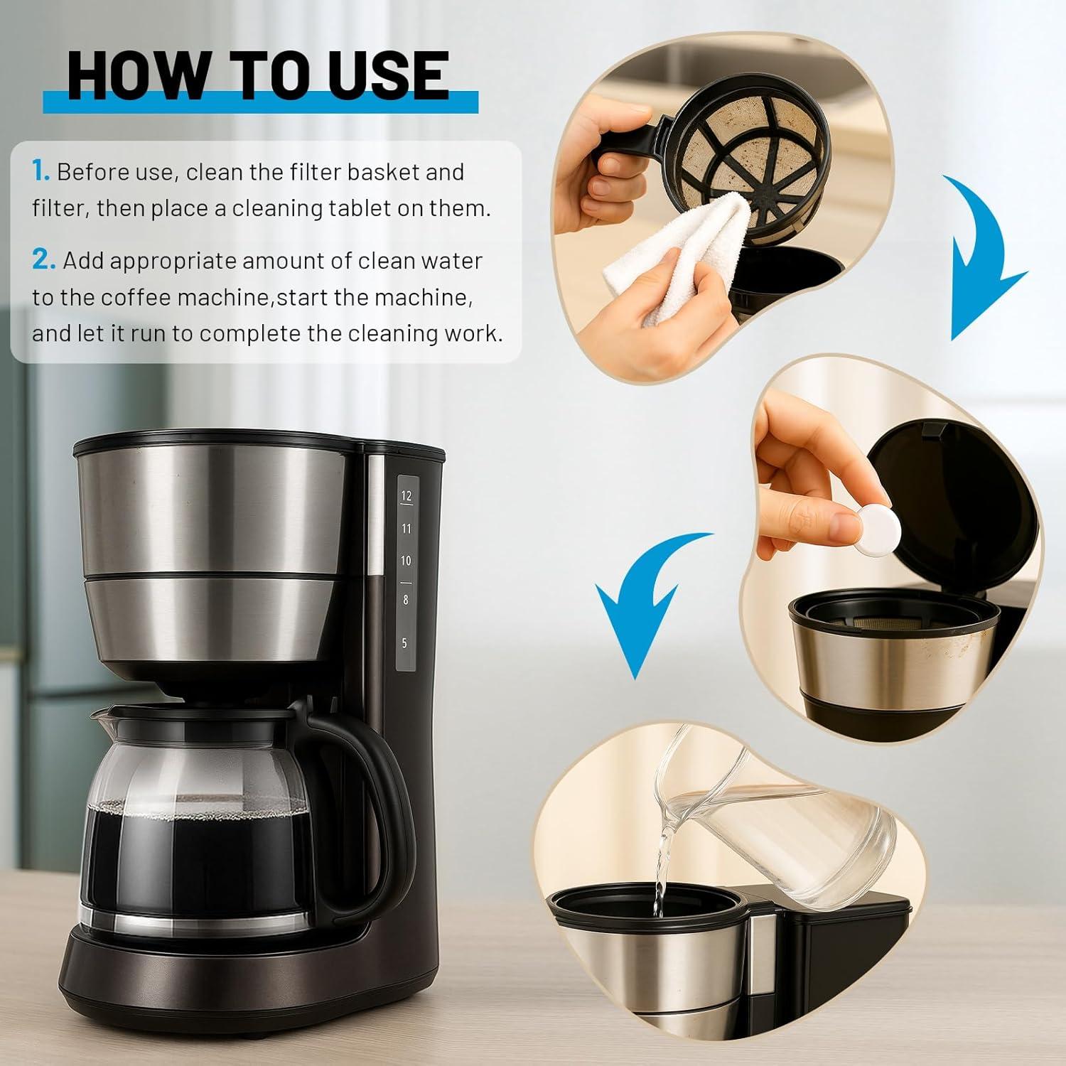 Tabletas Desincrustantes Apsumor para Cafeteras - 12 Unidades