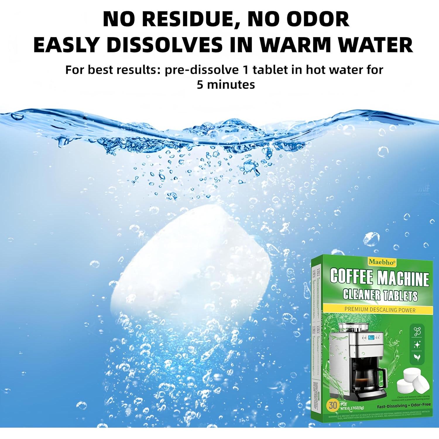 Tabletas de limpieza para máquinas de café PUT GIRL 30 unidades