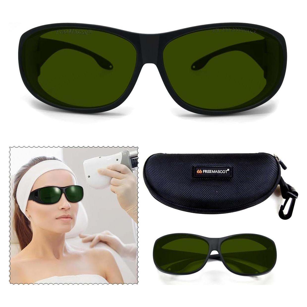 Gafas de Protección Ocular FreeMascot 200-2000nm para IPL y Láser
