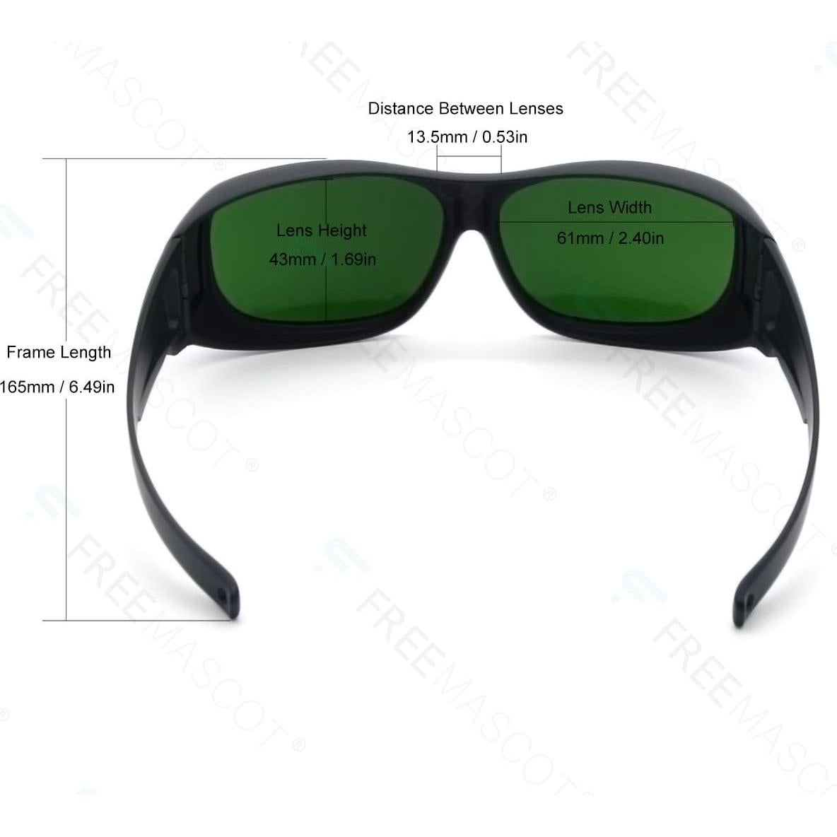 Gafas de Protección Ocular FreeMascot 200-2000nm para IPL y Láser
