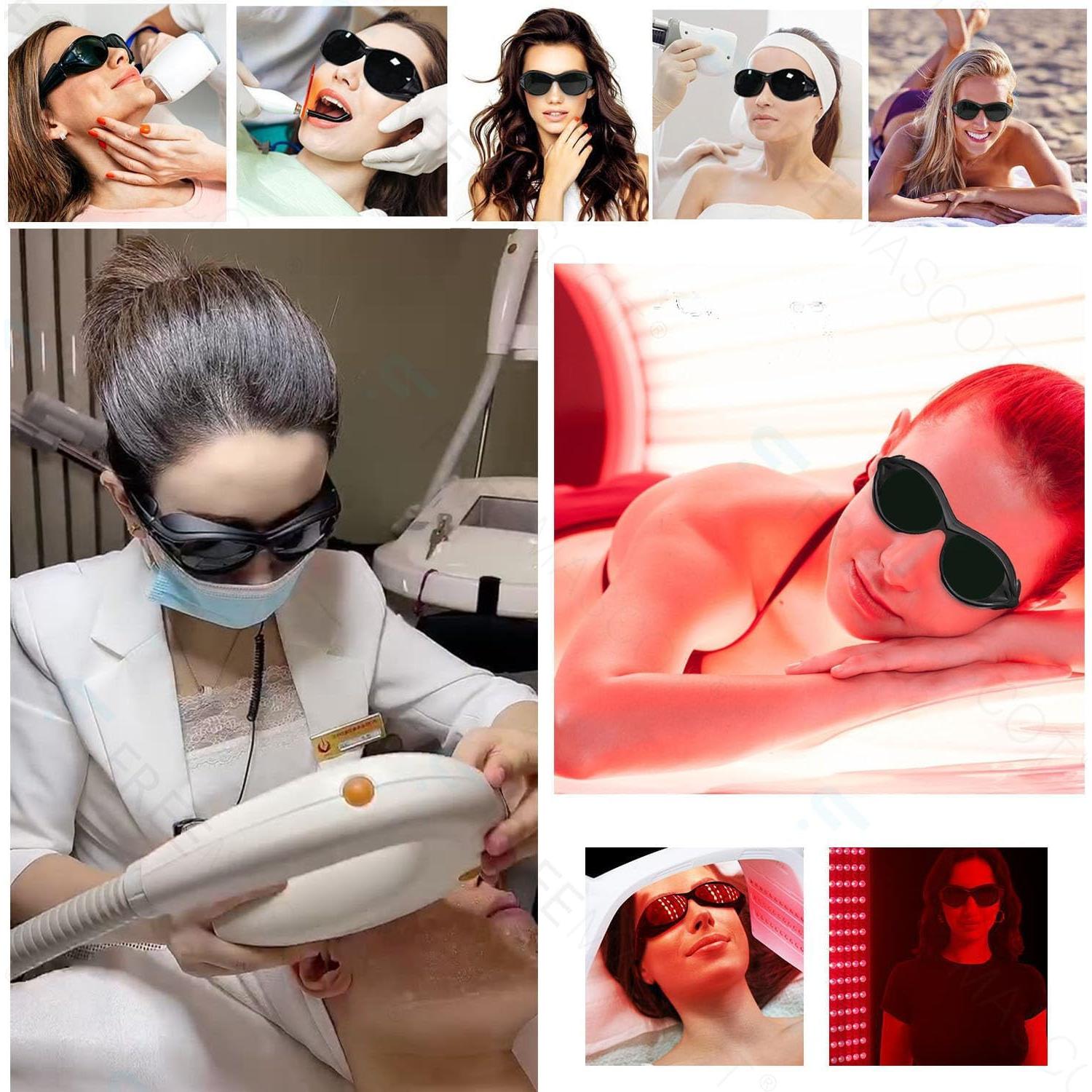 Gafas de Protección Ocular FreeMascot 200-2000nm para IPL y Láser