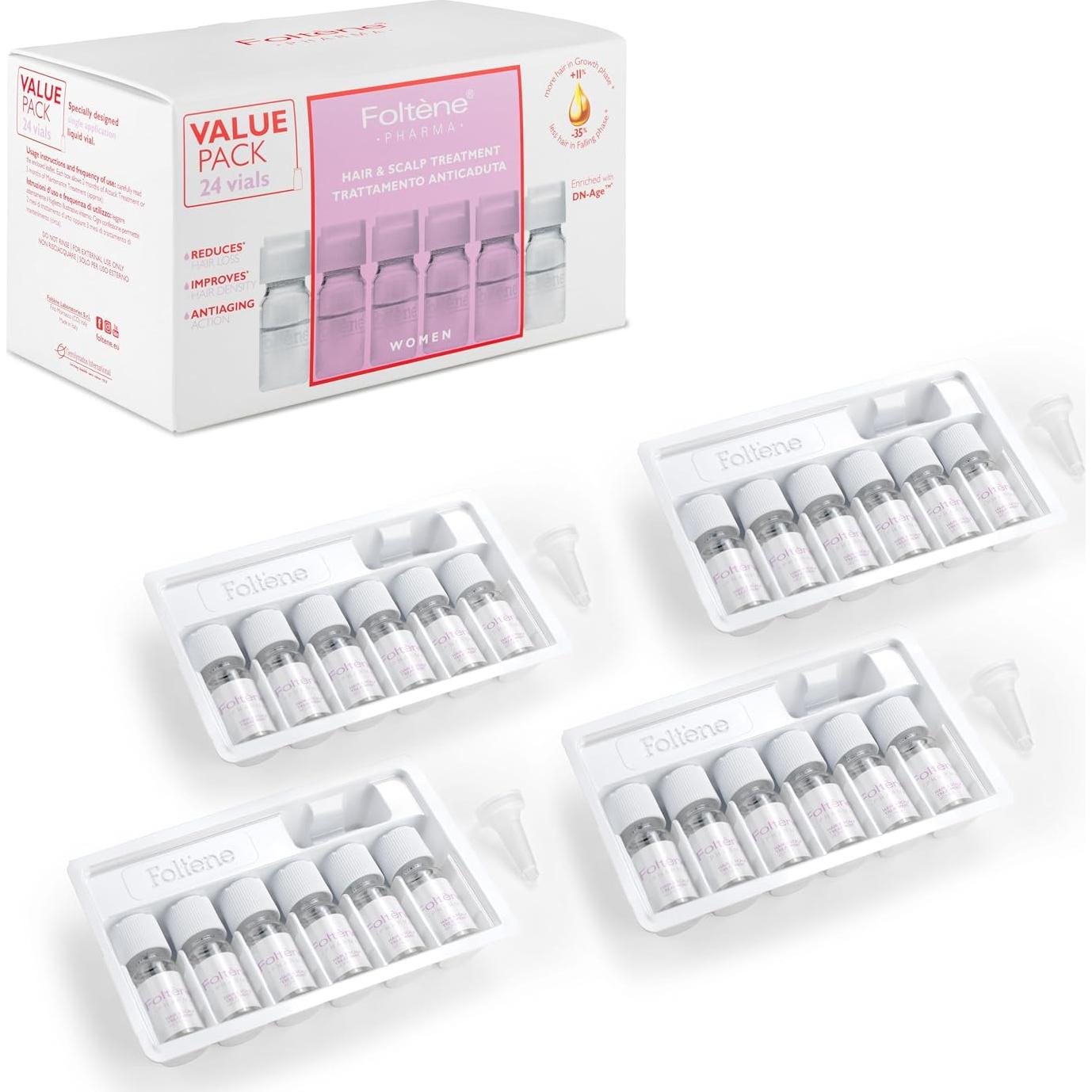 Suero Regenerador Capilar Foltene 24 Viales 10x7x12 cm