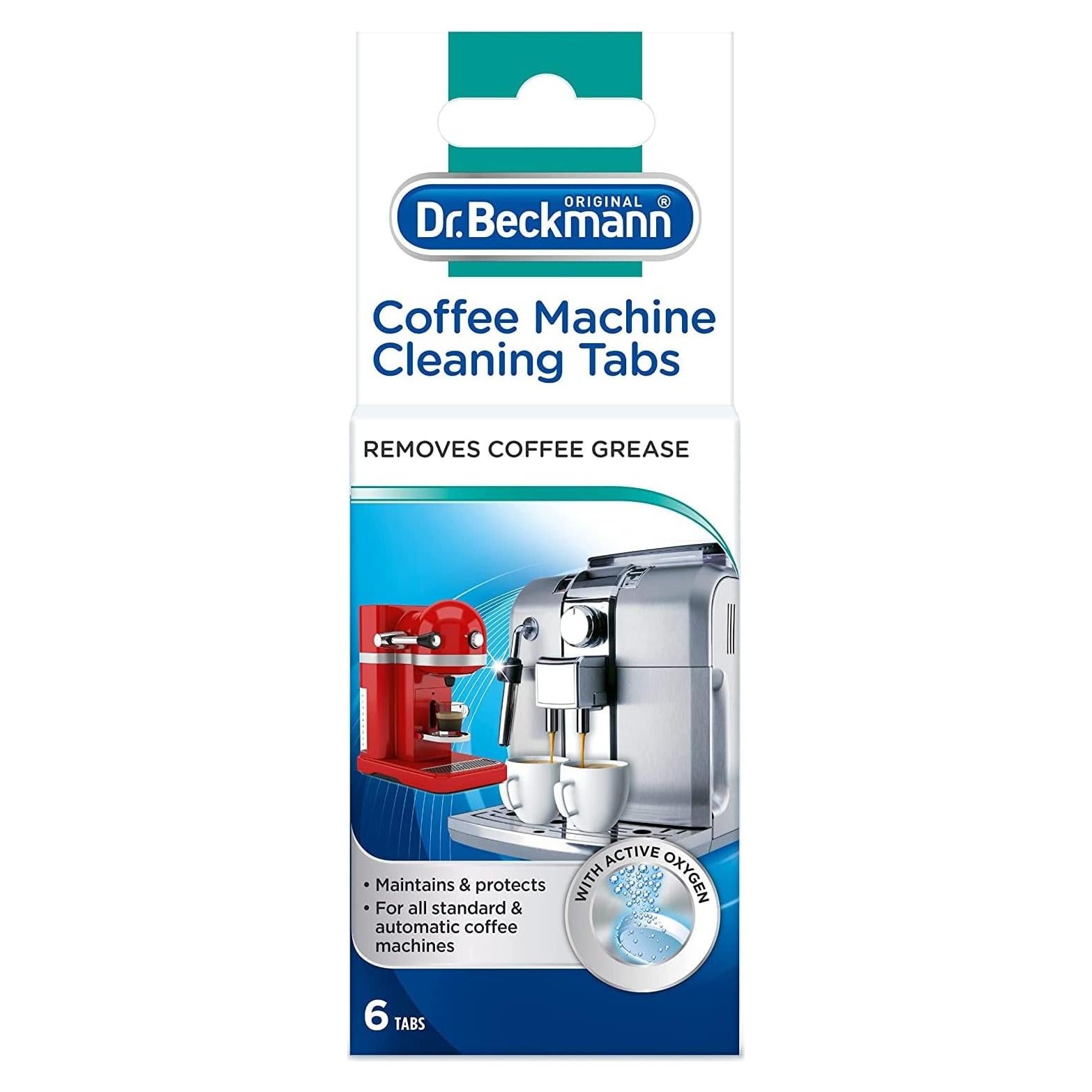 Tabletas de limpieza Dr. Beckmann para máquinas de café - 6 unidades