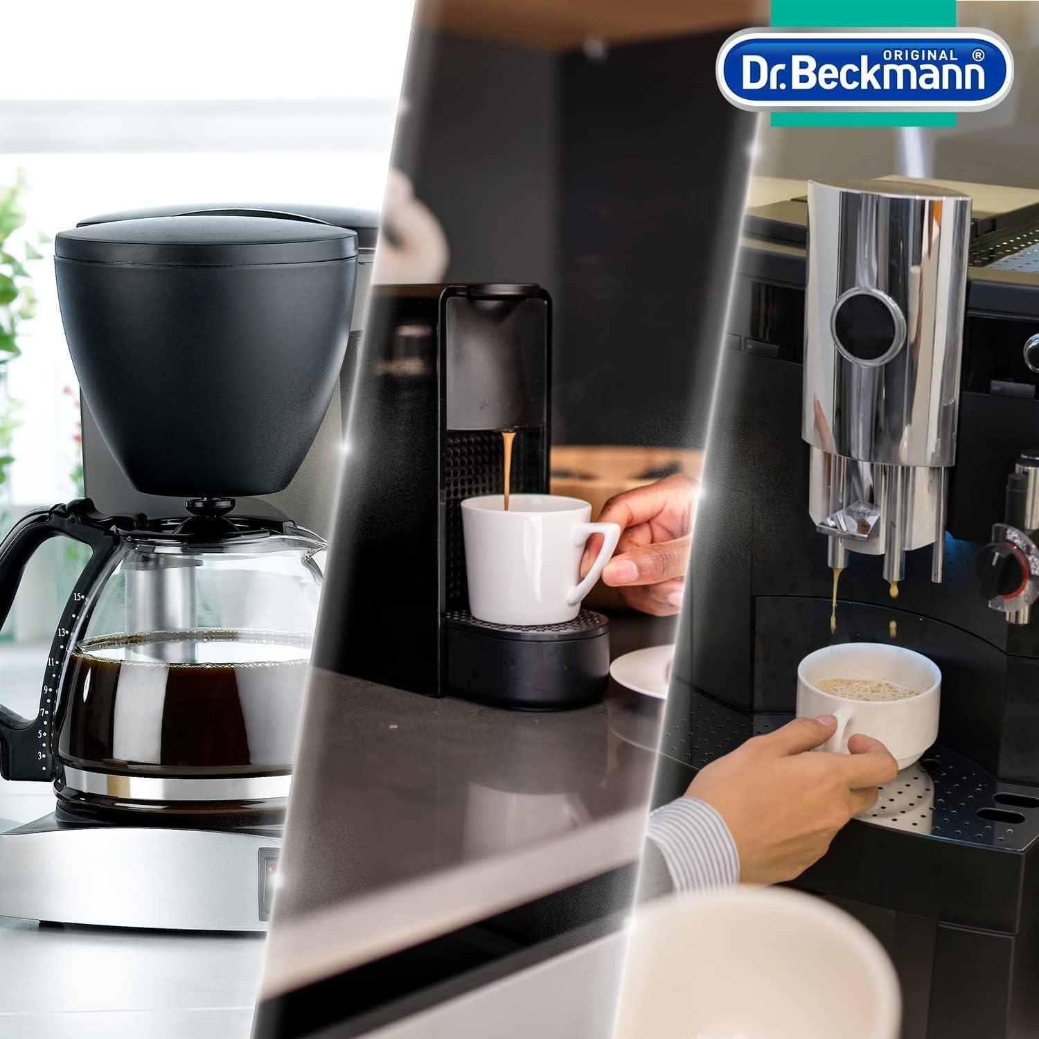 Tabletas de limpieza Dr. Beckmann para máquinas de café - 6 unidades