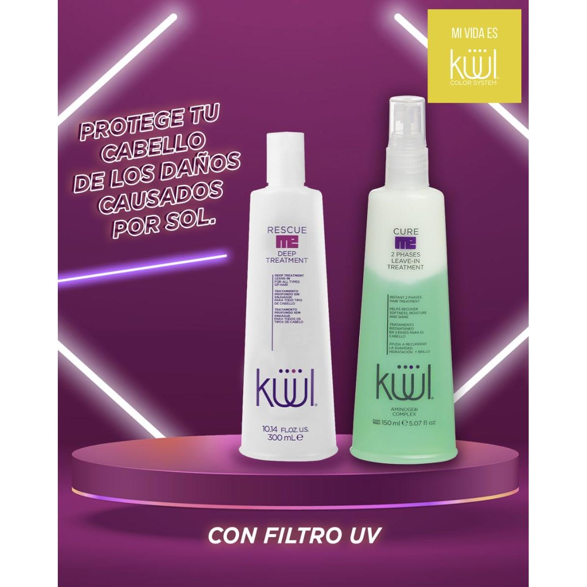 Tratamiento Profundo Kuul Rescue Me 300 ml con Aceite de Argán