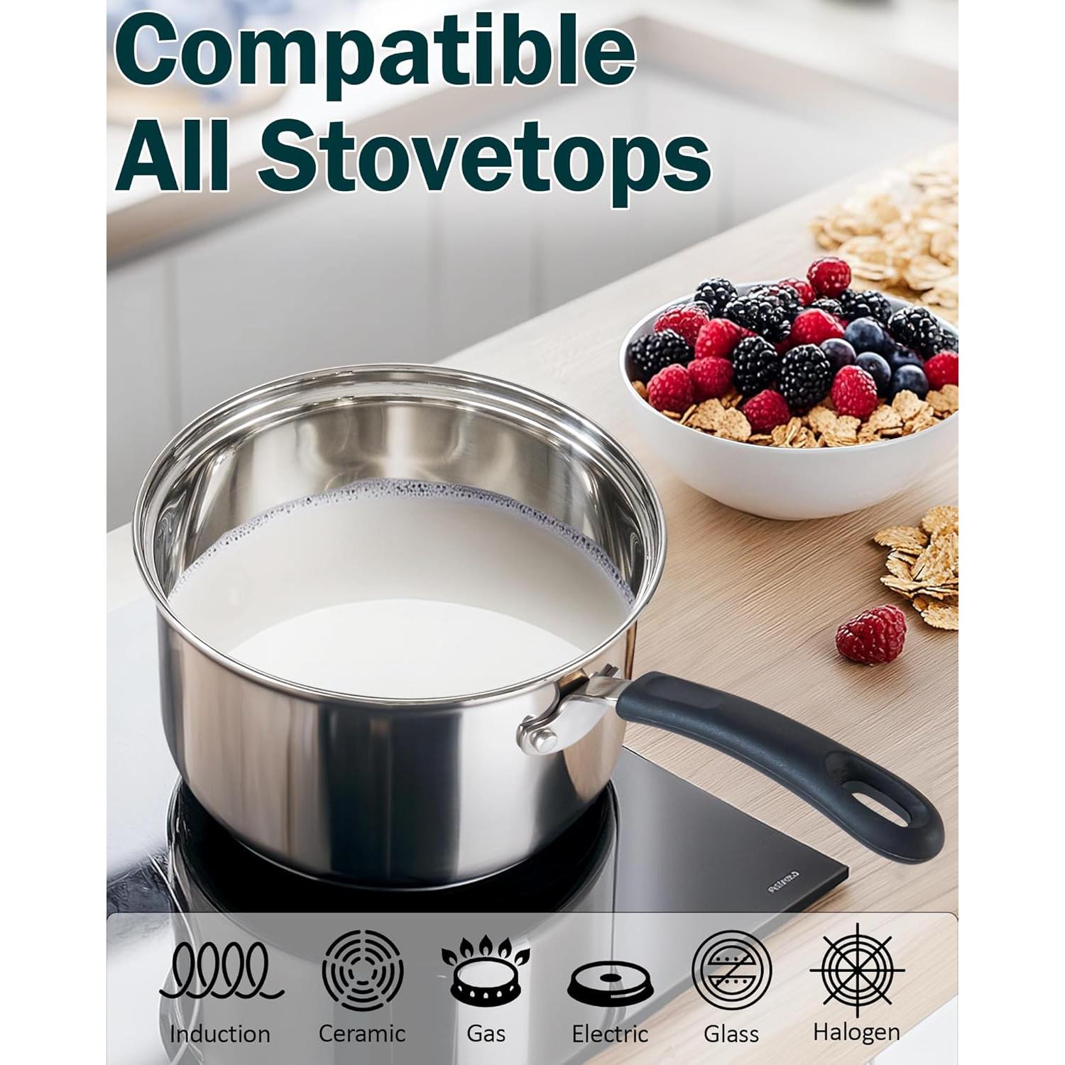 Juego de Utensilios de Cocina Cook N Home 10 Piezas Acero Inoxidable