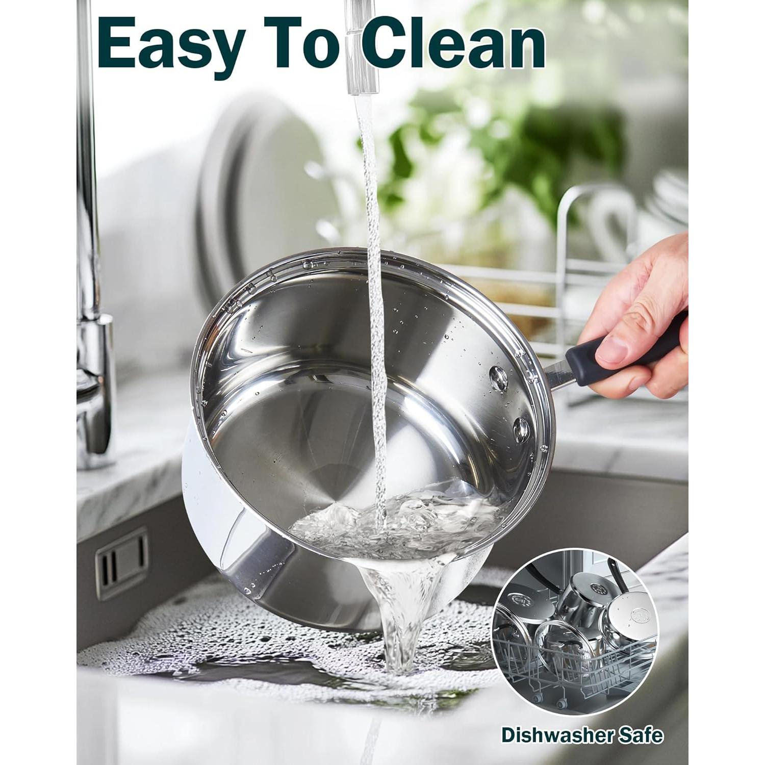 Juego de Utensilios de Cocina Cook N Home 10 Piezas Acero Inoxidable