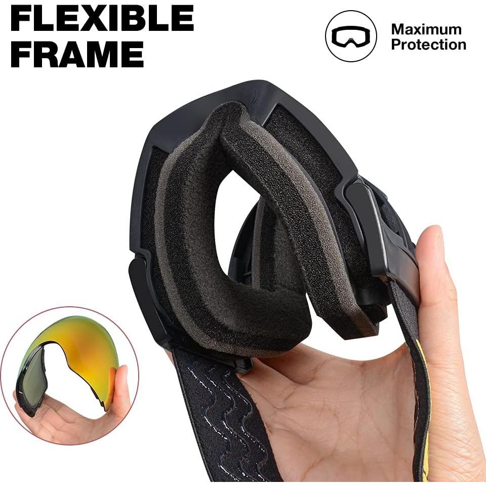 Gafas de Esquí ZIONOR X4 Lente Magnética Anti-vaho UV400