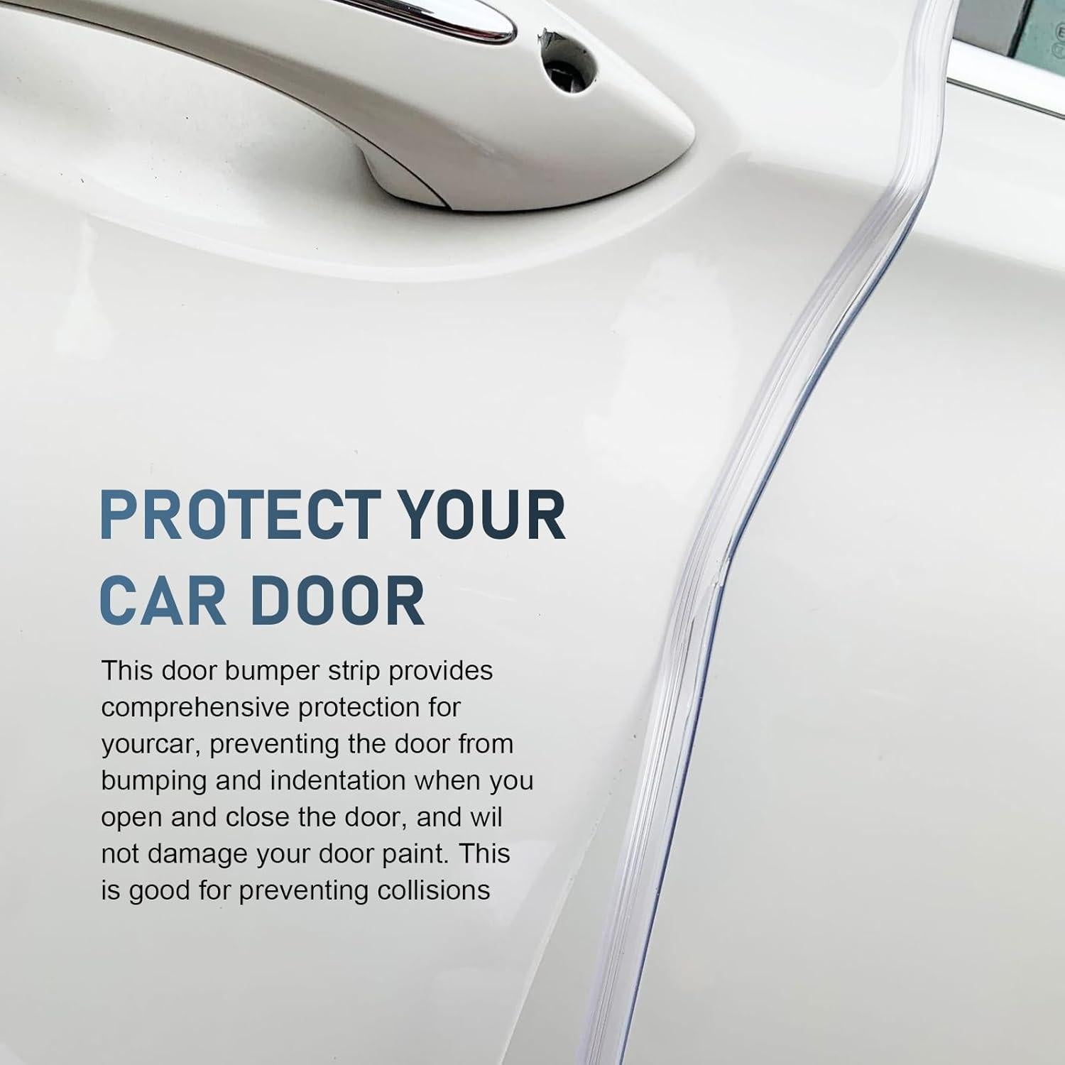 Tiras Protectores de Bordes de Puertas de Coche YORPYEP 5m PVC