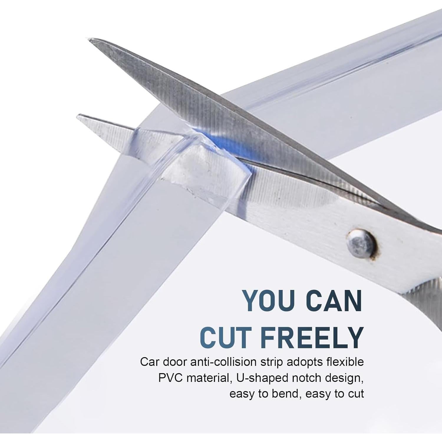 Tiras Protectores de Bordes de Puertas de Coche YORPYEP 5m PVC