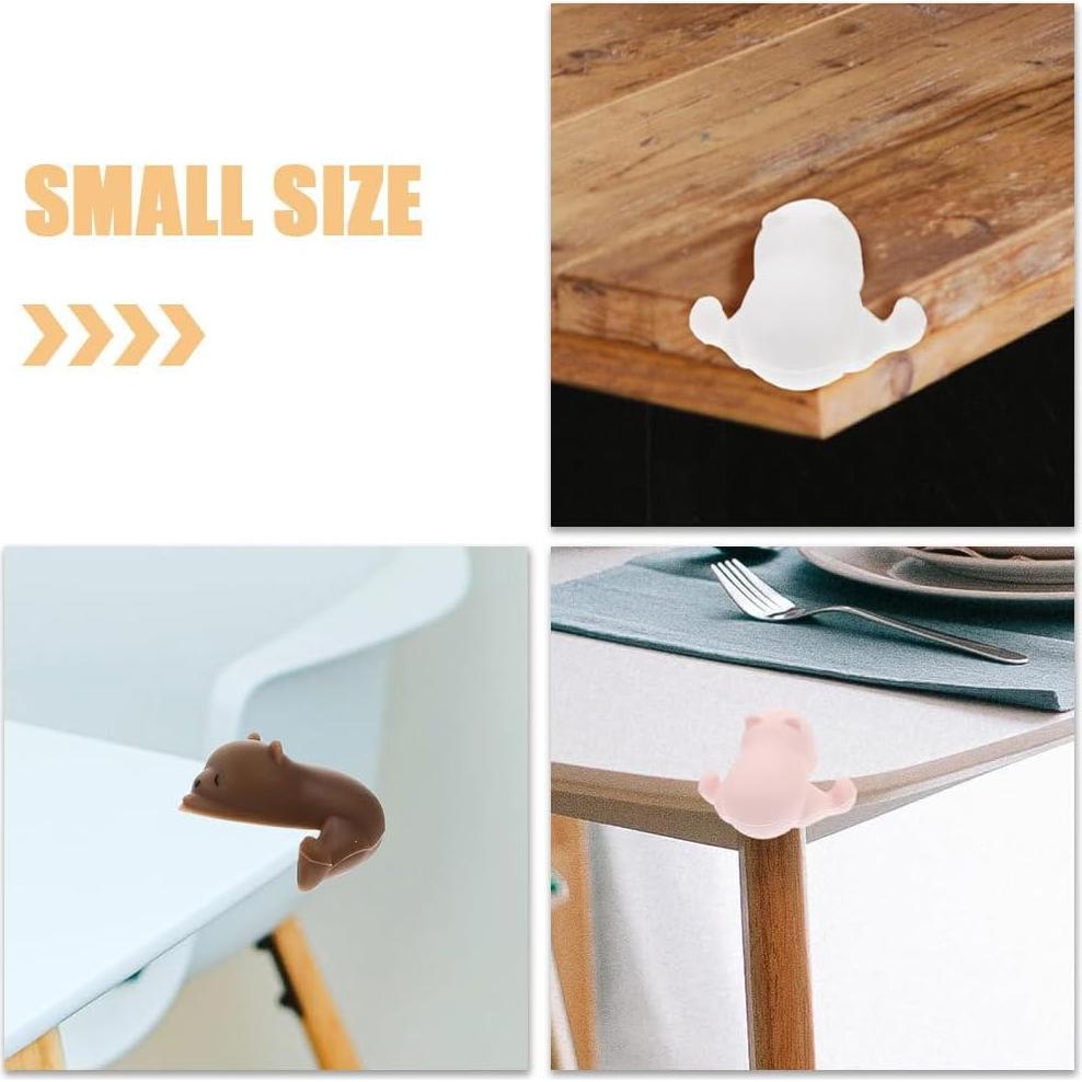 Protectores de Esquinas de Silicona Ibasenice 8 Piezas 3.81 cm