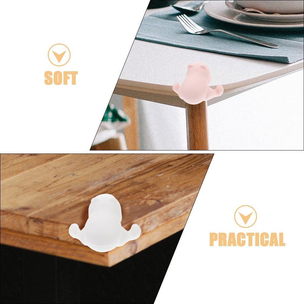 Protectores de Esquinas de Silicona Ibasenice 8 Piezas 3.81 cm