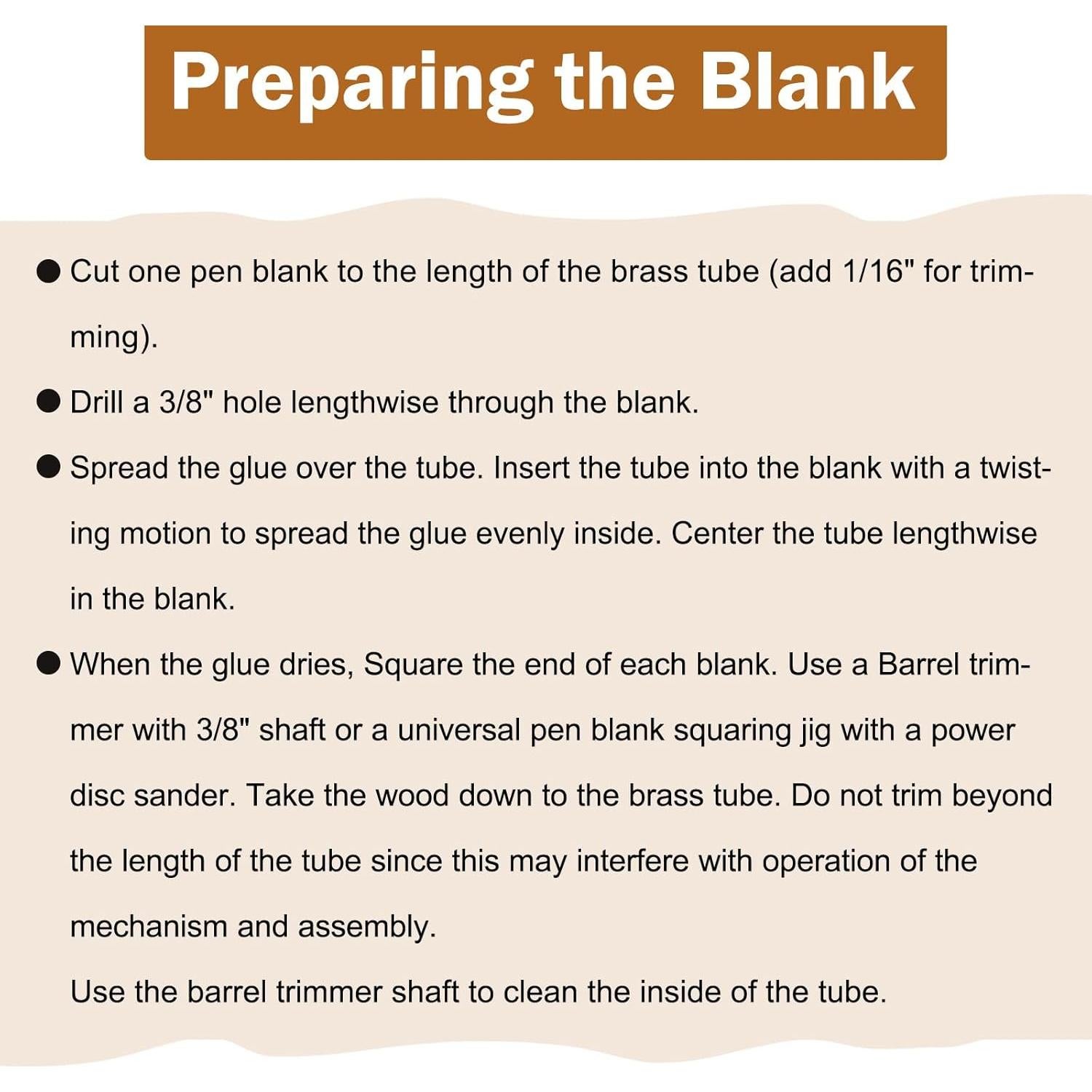 Kits de bolígrafo de acción Gisafai 6 piezas para torneado