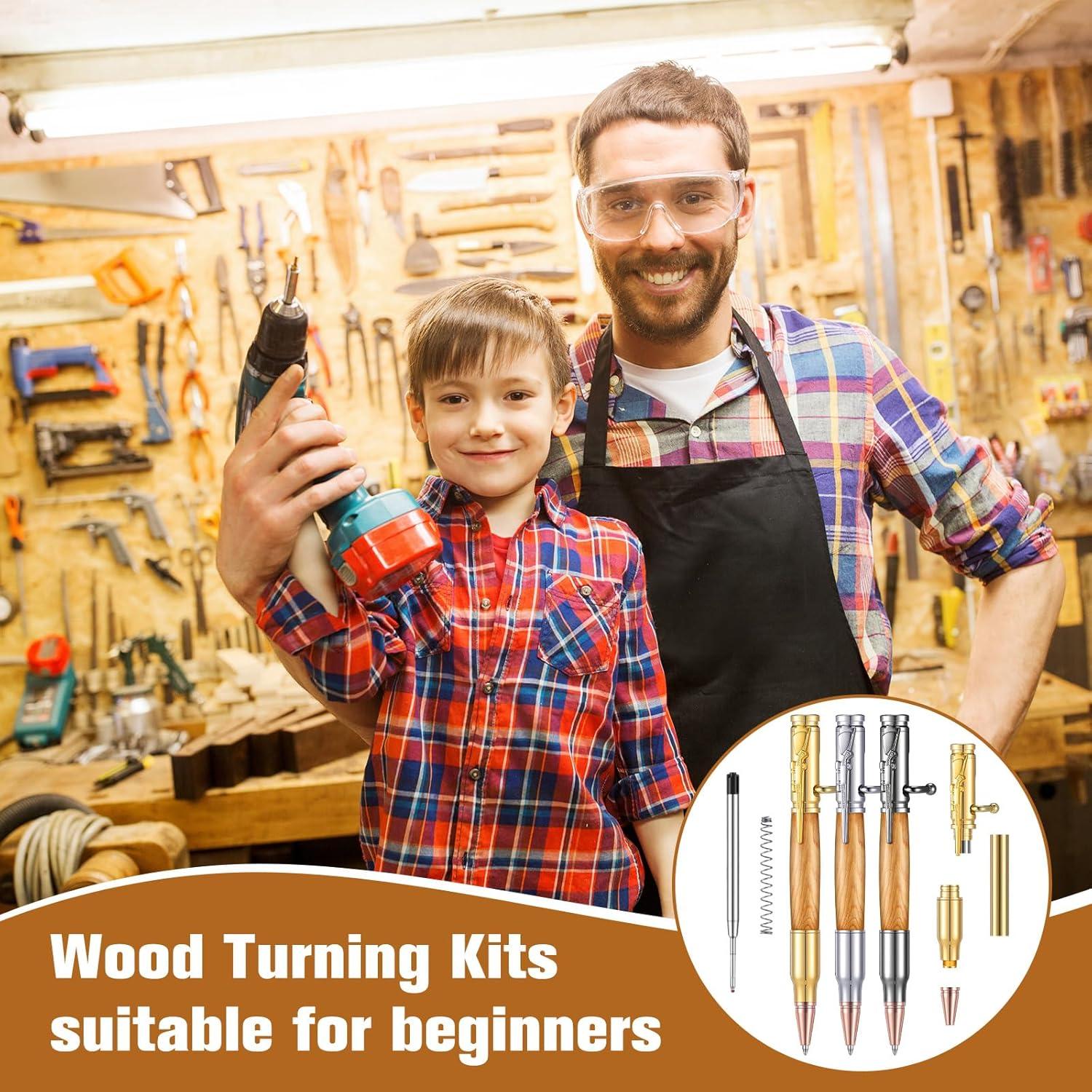 Kits de bolígrafo de acción Gisafai 6 piezas para torneado