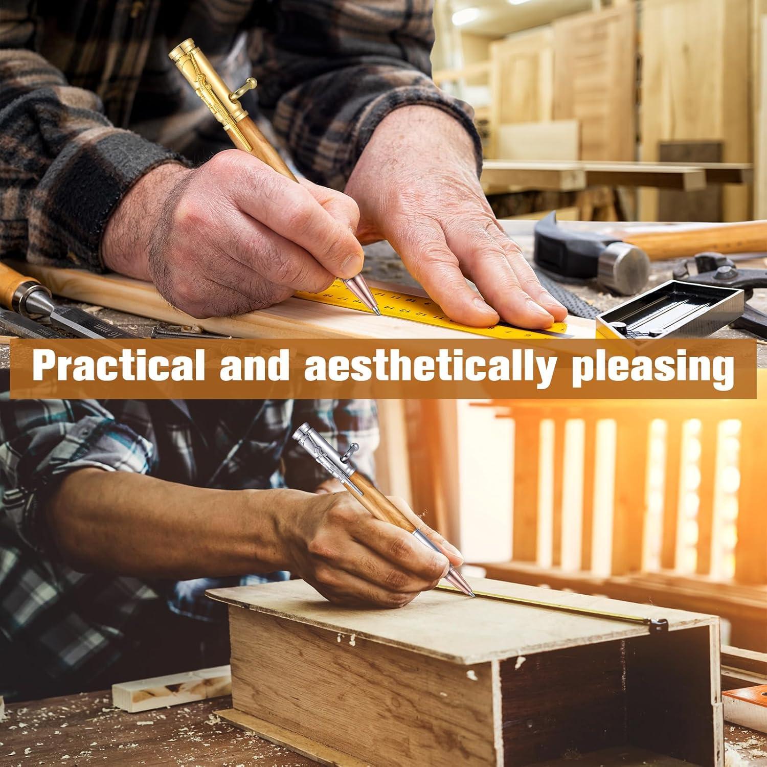 Kits de bolígrafo de acción Gisafai 6 piezas para torneado