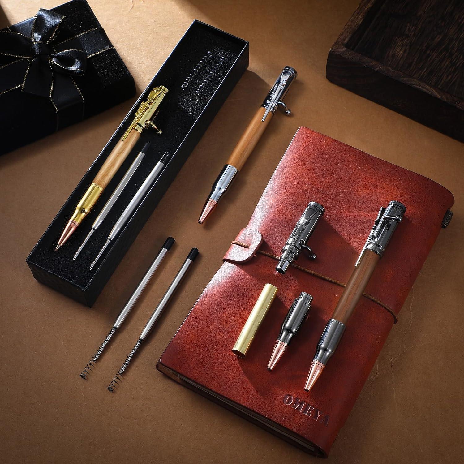 Kits de bolígrafo de acción Gisafai 6 piezas para torneado