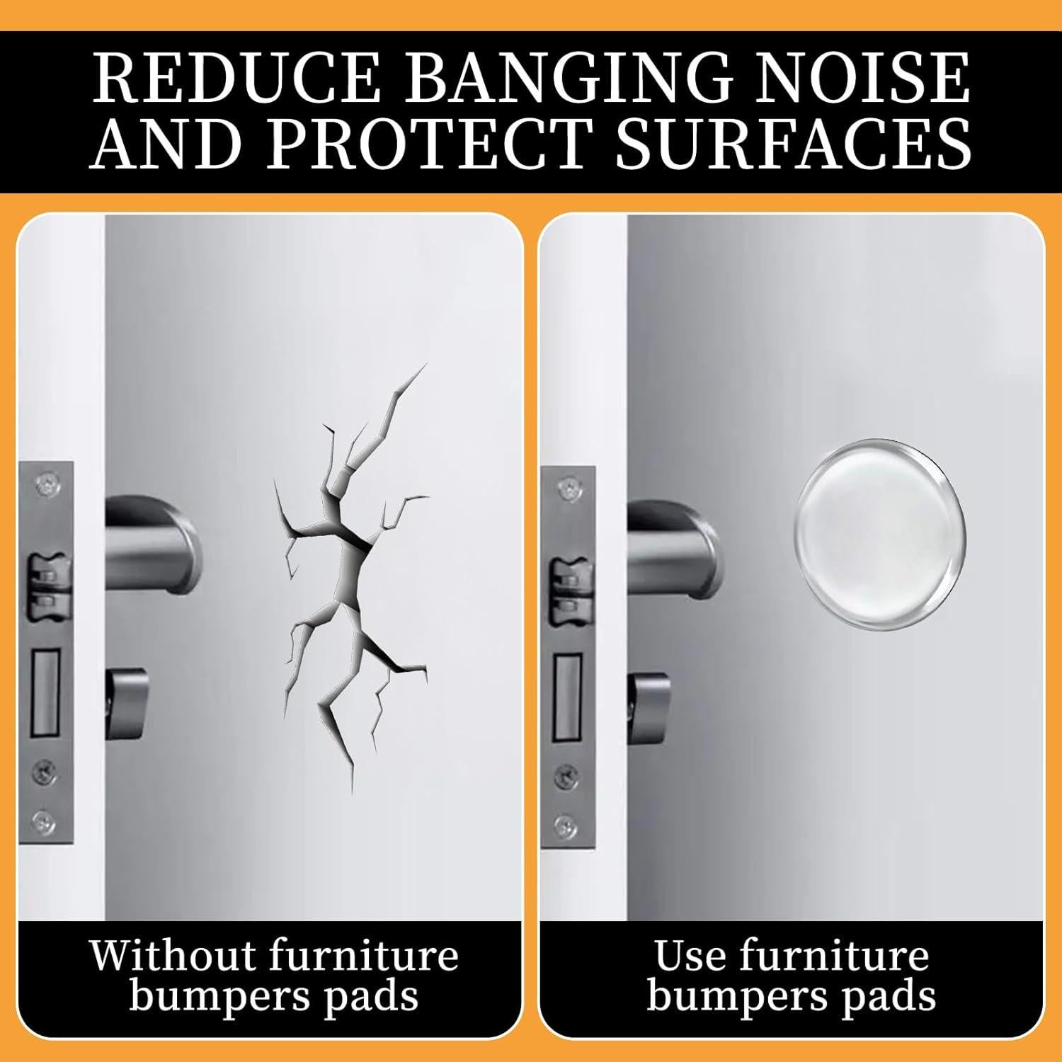 112 Almohadillas de Silicona Transparentes Autoadhesivas LCYLOOONG