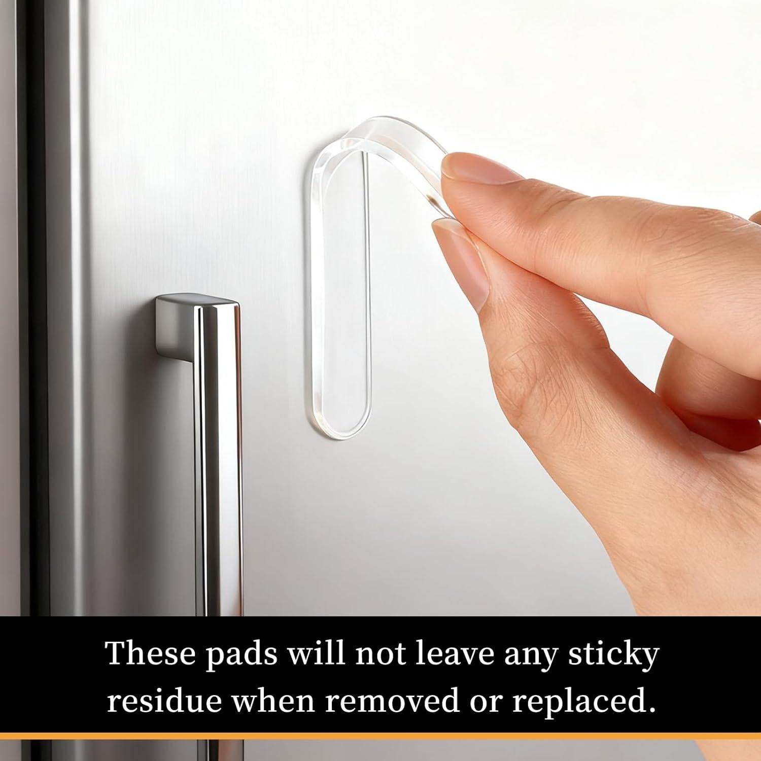 112 Almohadillas de Silicona Transparentes Autoadhesivas LCYLOOONG