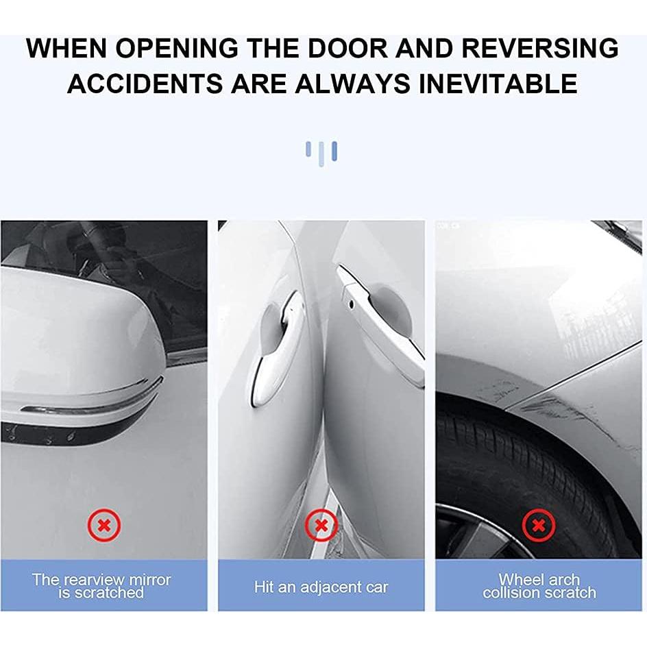 Pegatinas Anti-Colisión de Silicona 3D aqxreight para Coche